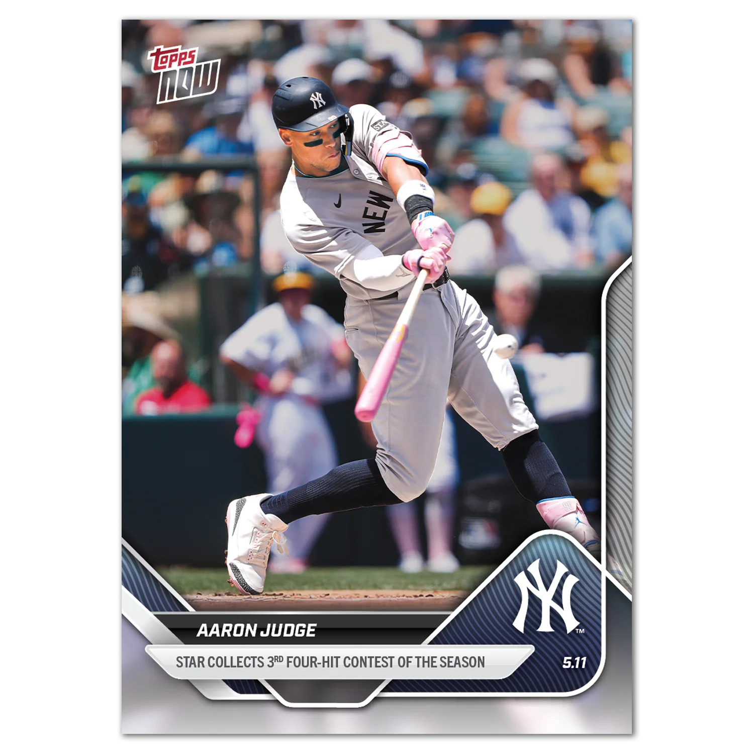 2025 Topps Now #169 Aaron Judge