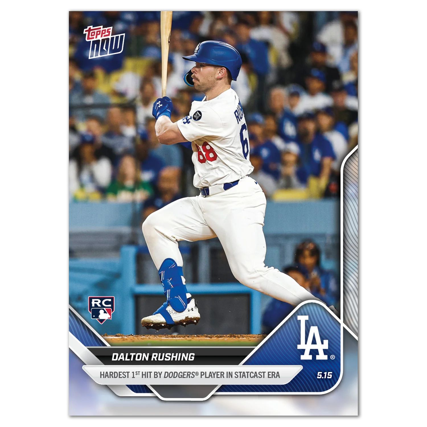 2025 Topps Now #183 Dalton Rushing