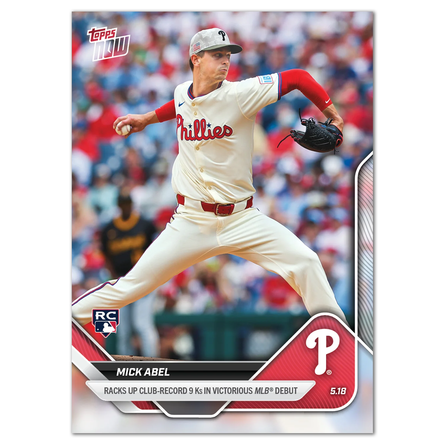2025 Topps Now #194 Mick Abel