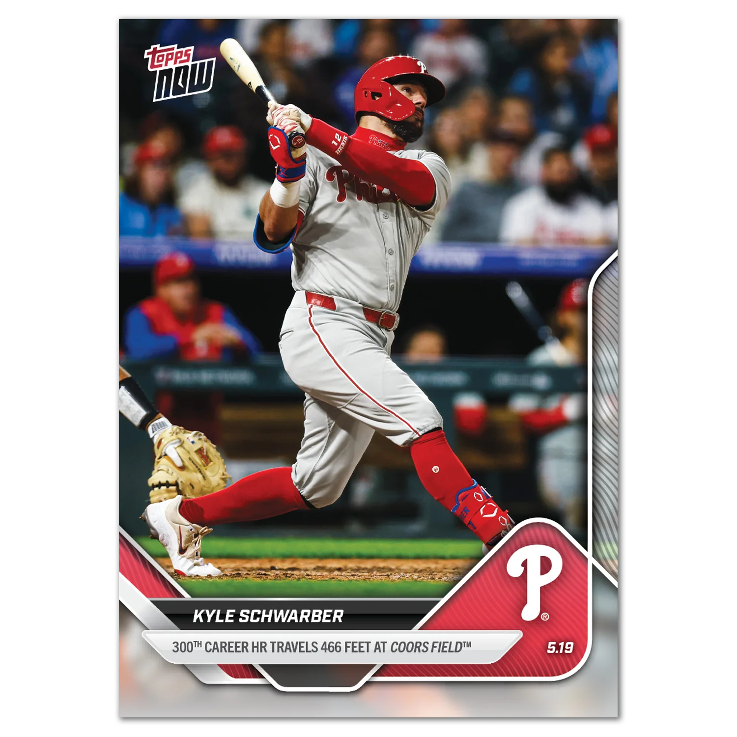 2025 Topps Now #195 Kyle Schwarber