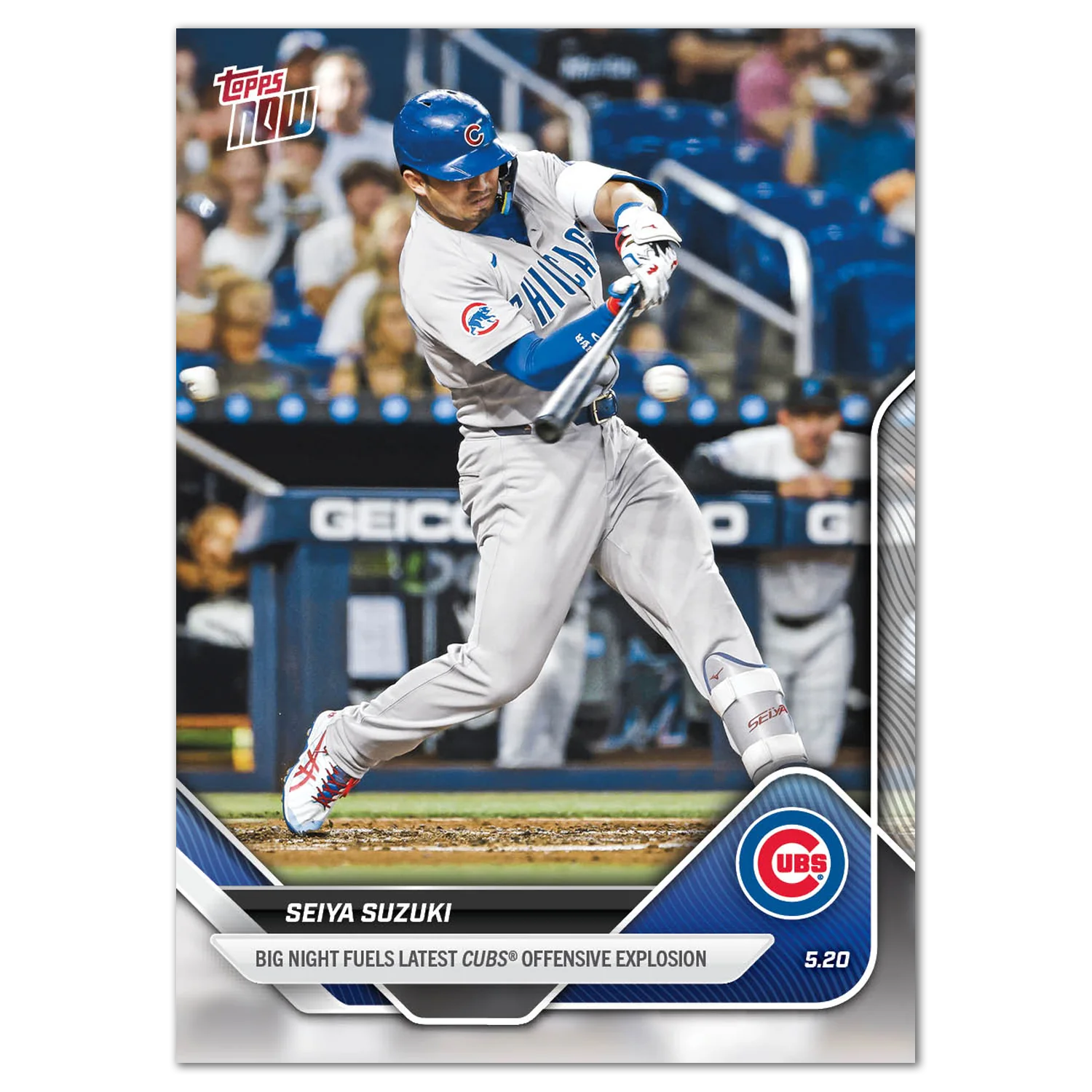 2025 Topps Now #197 Seiya Suzuki