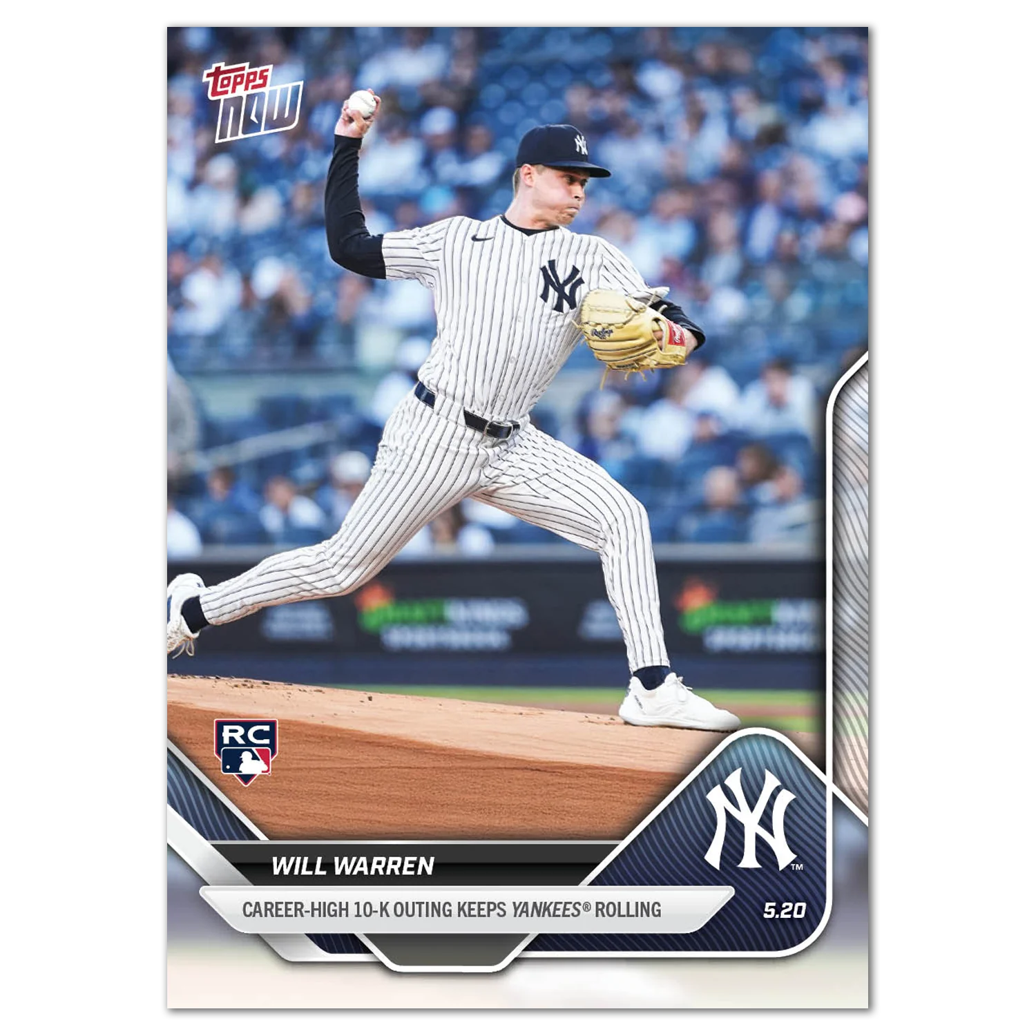 2025 Topps Now #198 Will Warren