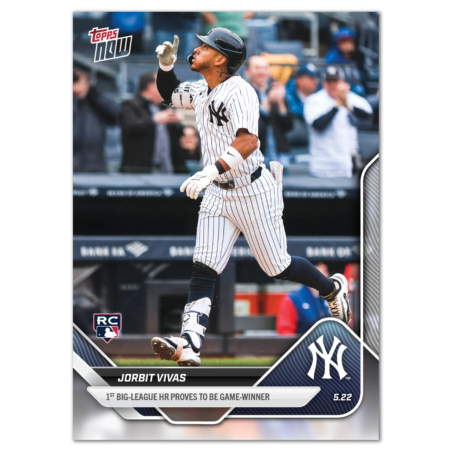 2025 Topps Now #201 Jorbit Vivas