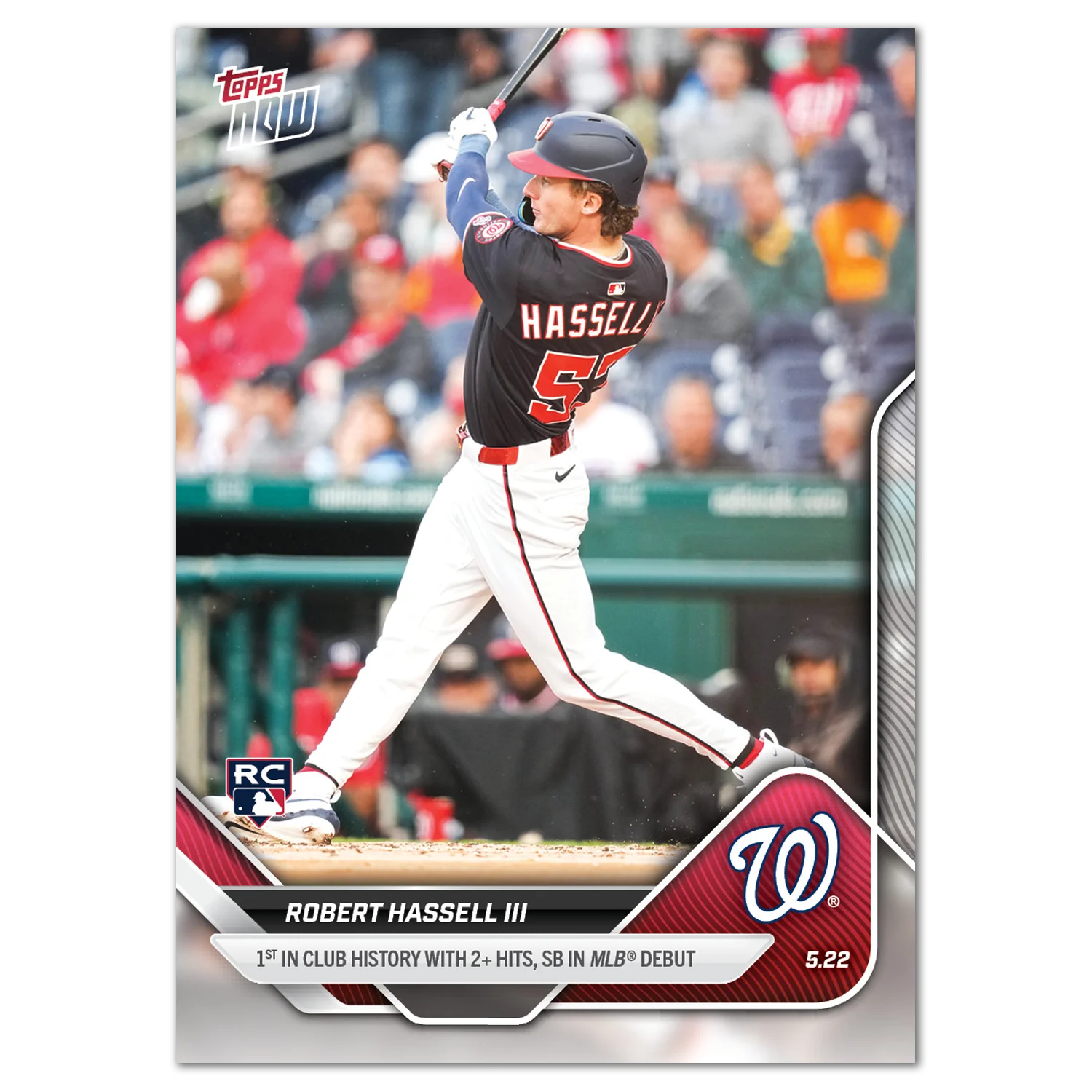 2025 Topps Now #202 Robert Hassell III