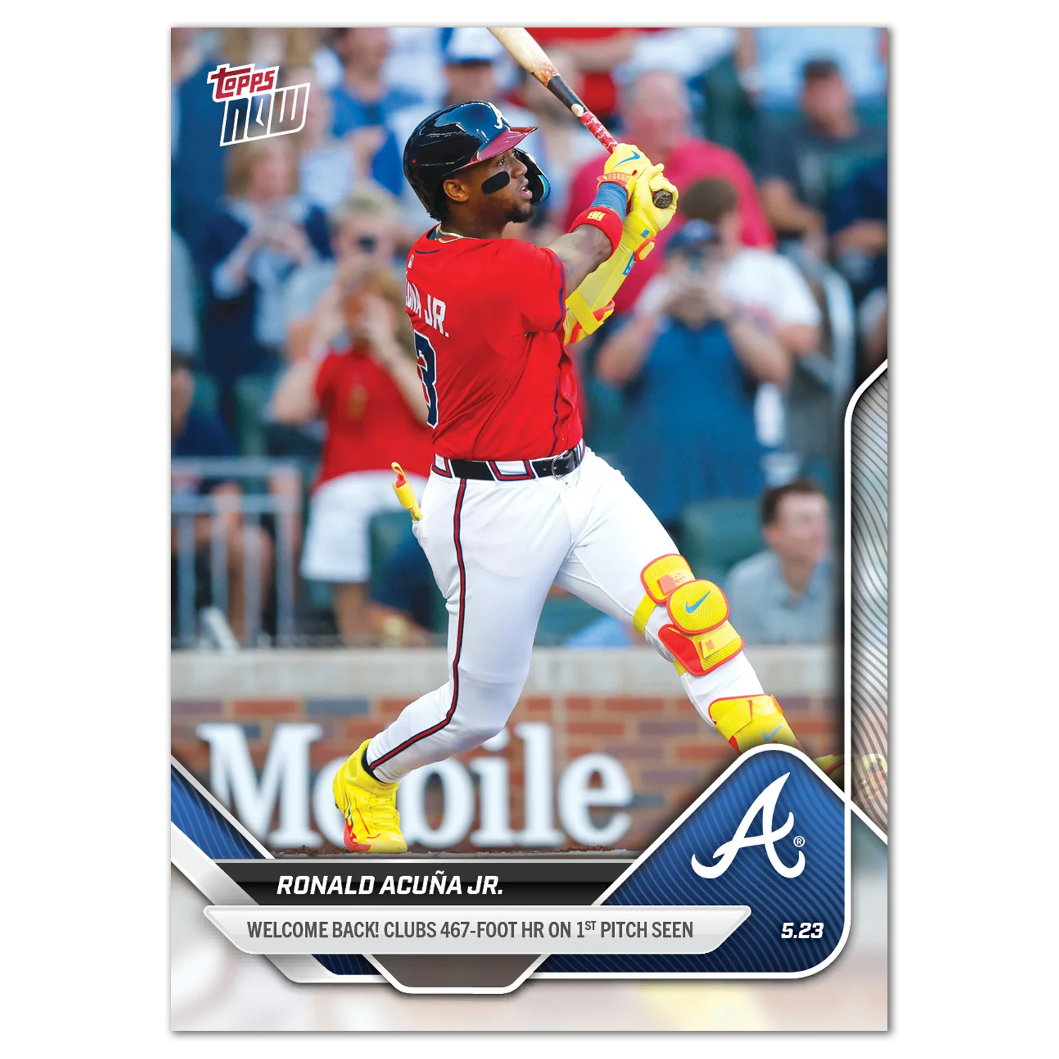 2025 Topps Now #204 Ronald Acuña Jr.