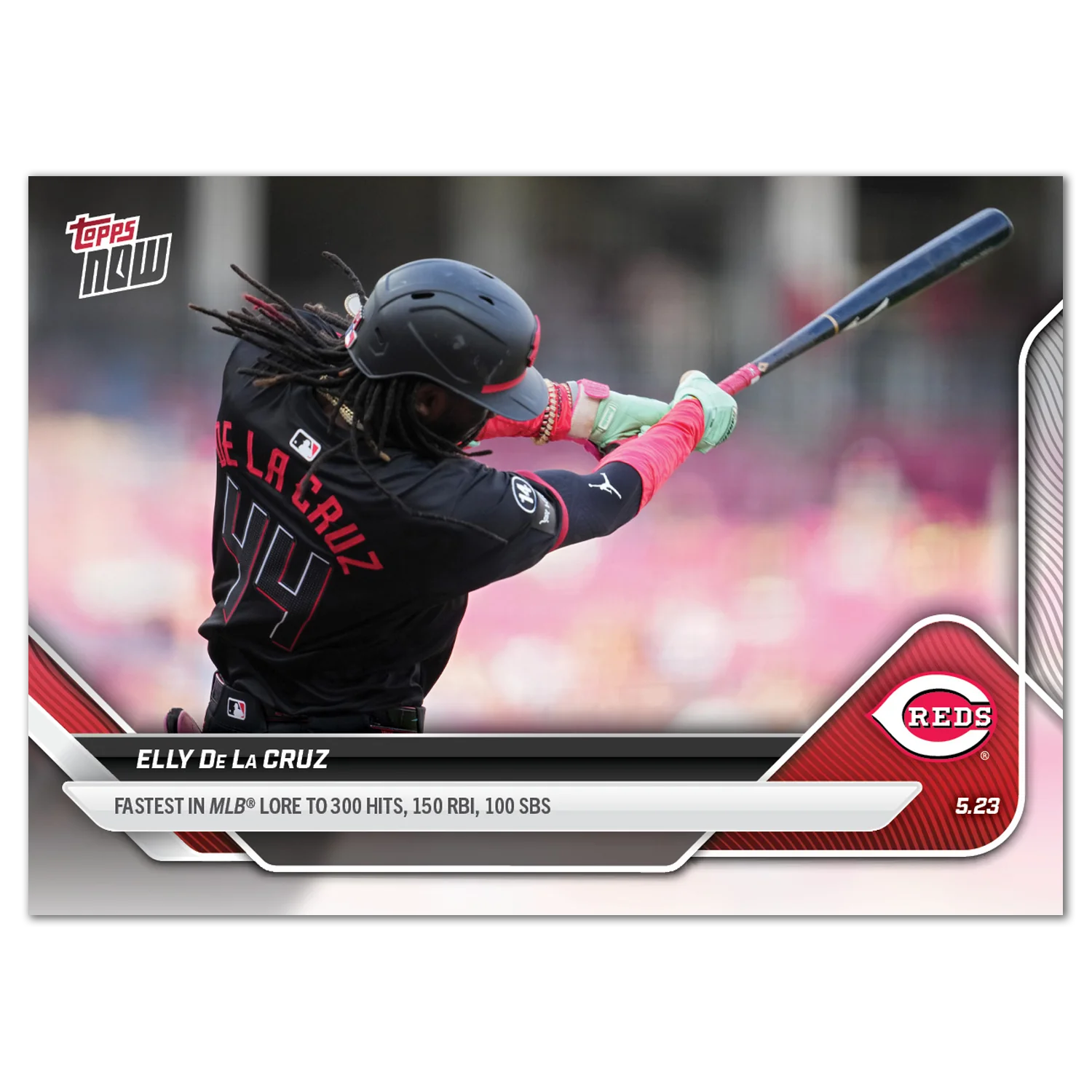 2025 Topps Now #208 Elly De La Cruz