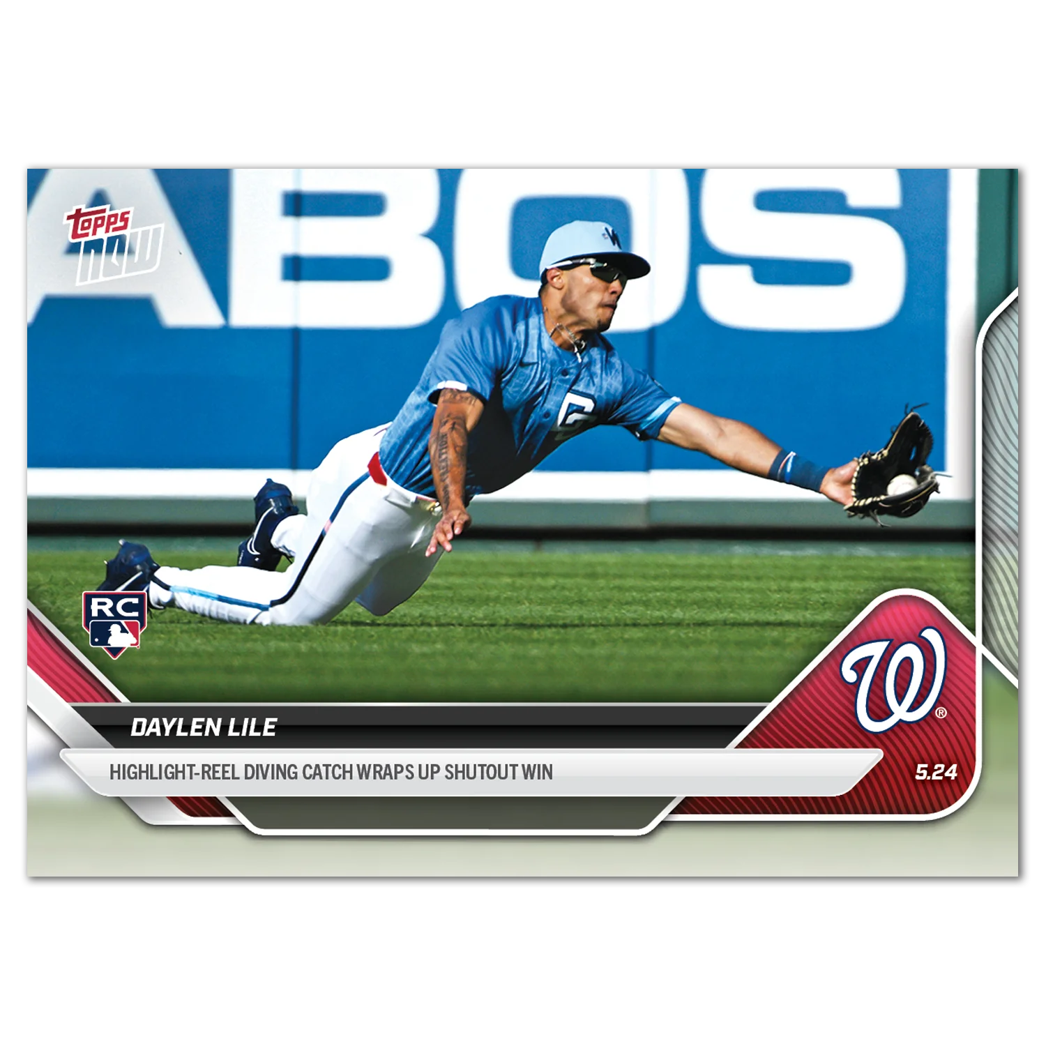 2025 Topps Now #210 Daylen Lile