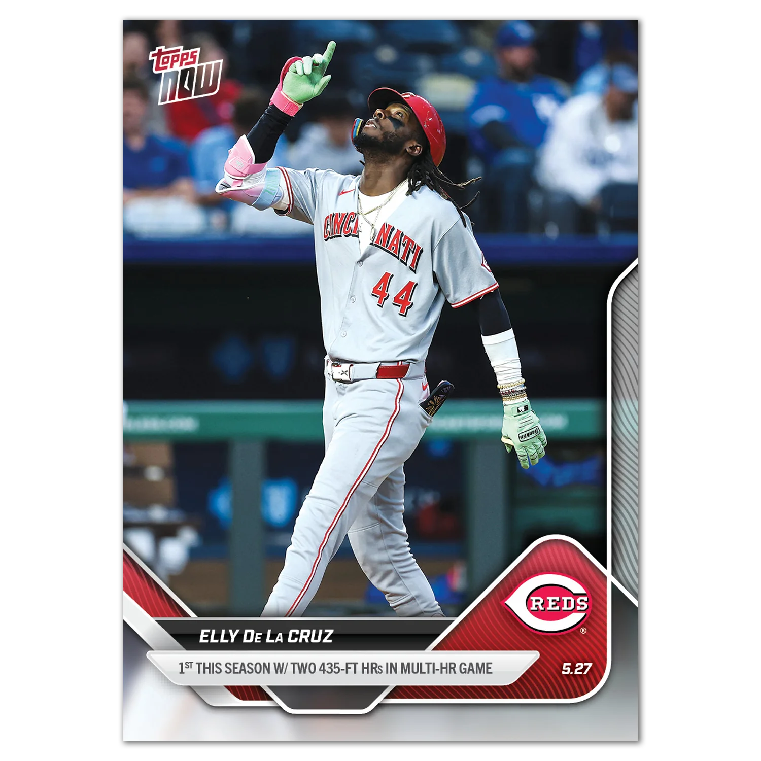 2025 Topps Now #223 Elly De La Cruz