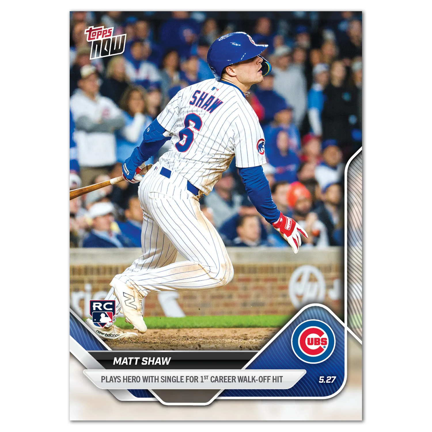 2025 Topps Now #225 Matt Shaw