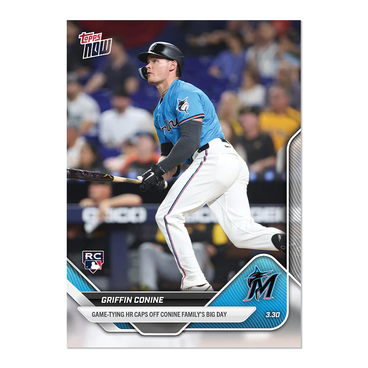 2025 Topps Now #23 Griffin Conine