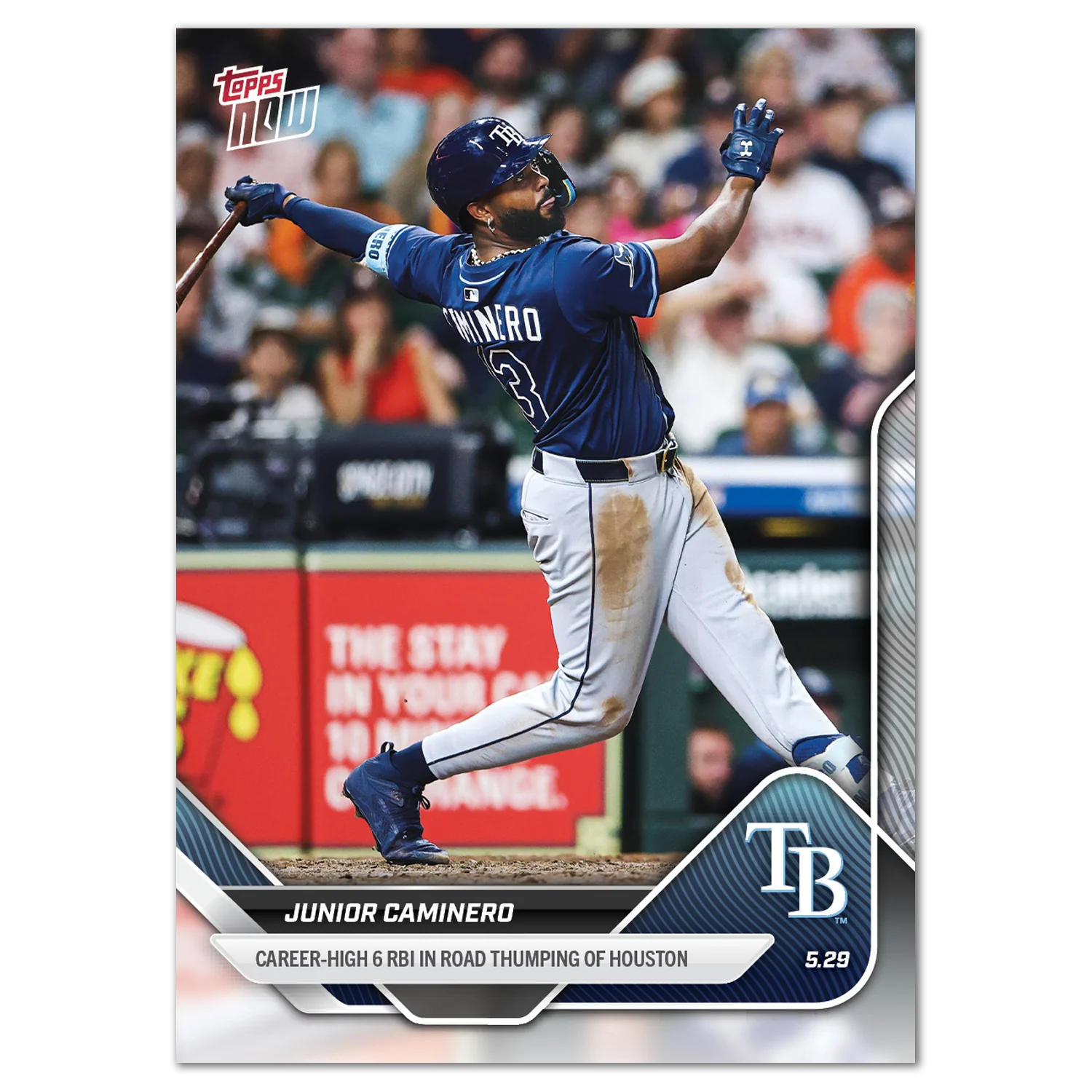 2025 Topps Now #231 Junior Caminero