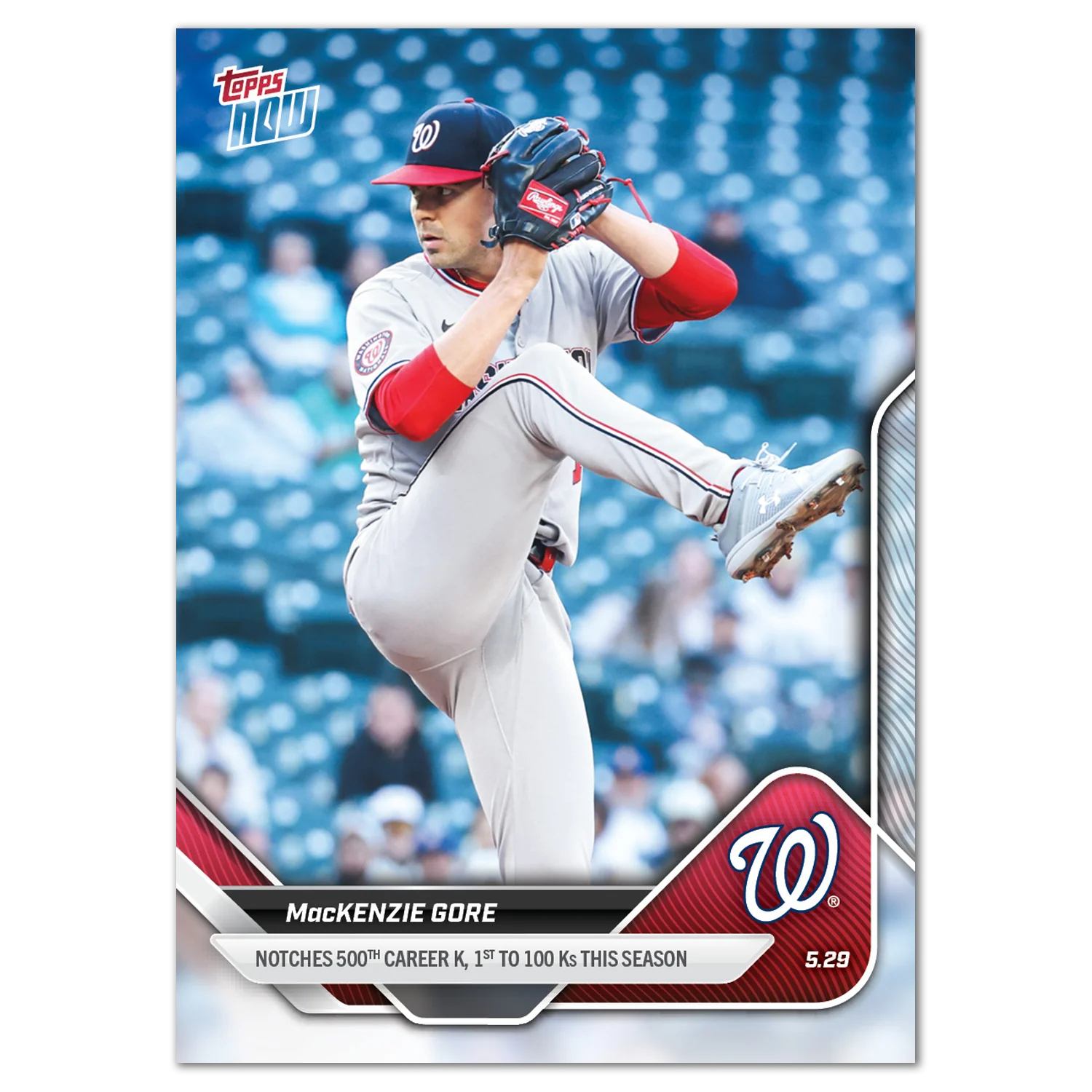2025 Topps Now #232 MacKenzie Gore
