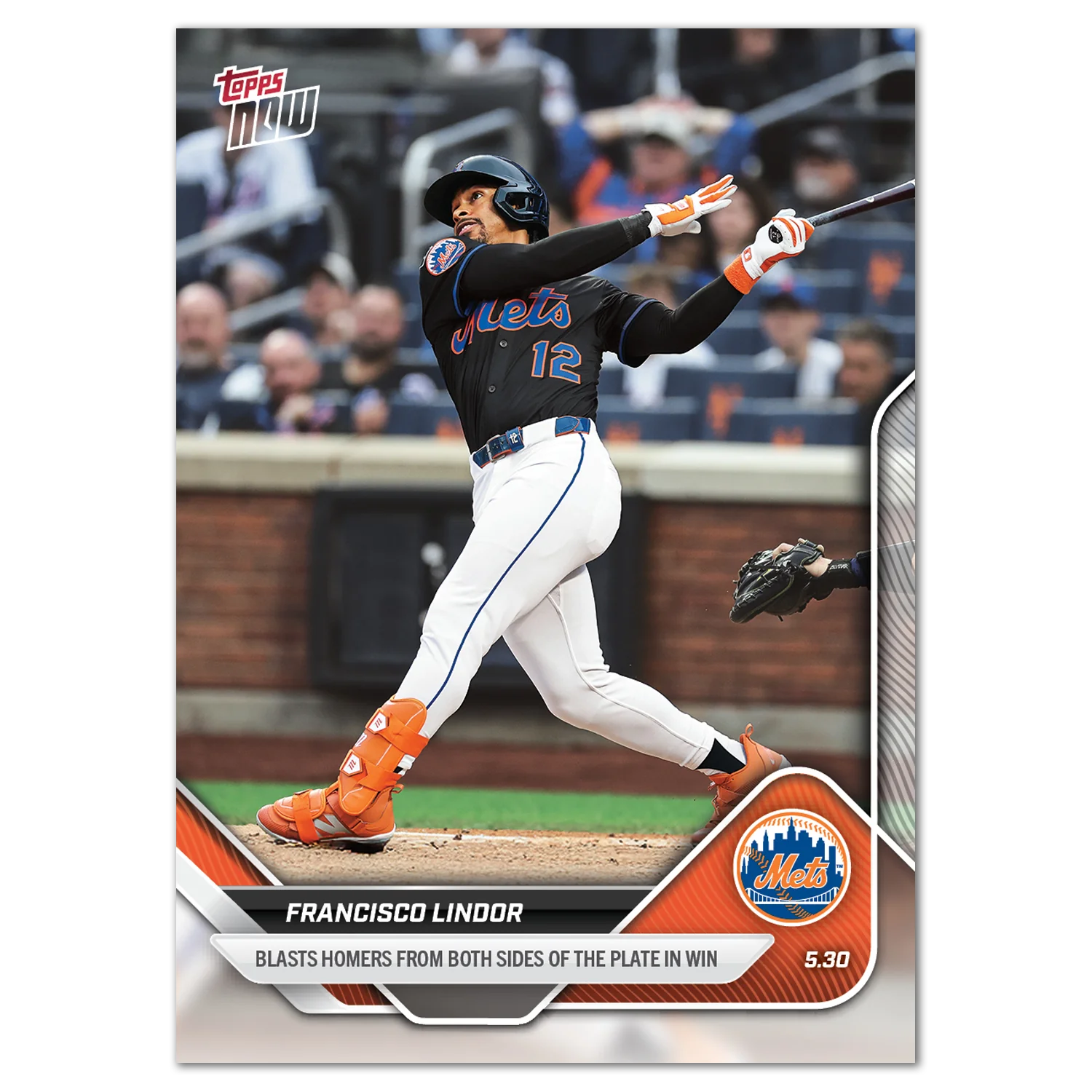 2025 Topps Now #234 Francisco Lindor