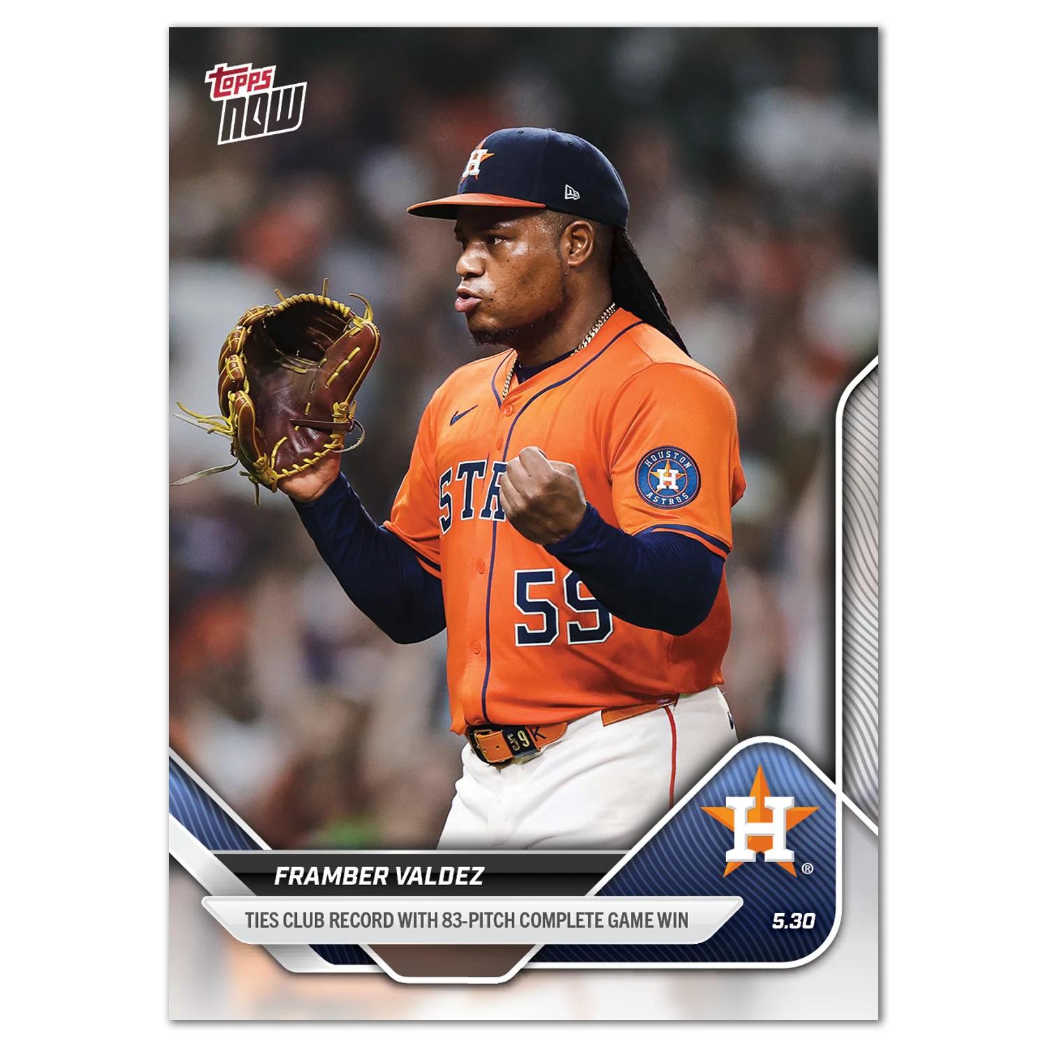 2025 Topps Now #235 Framber Valdez
