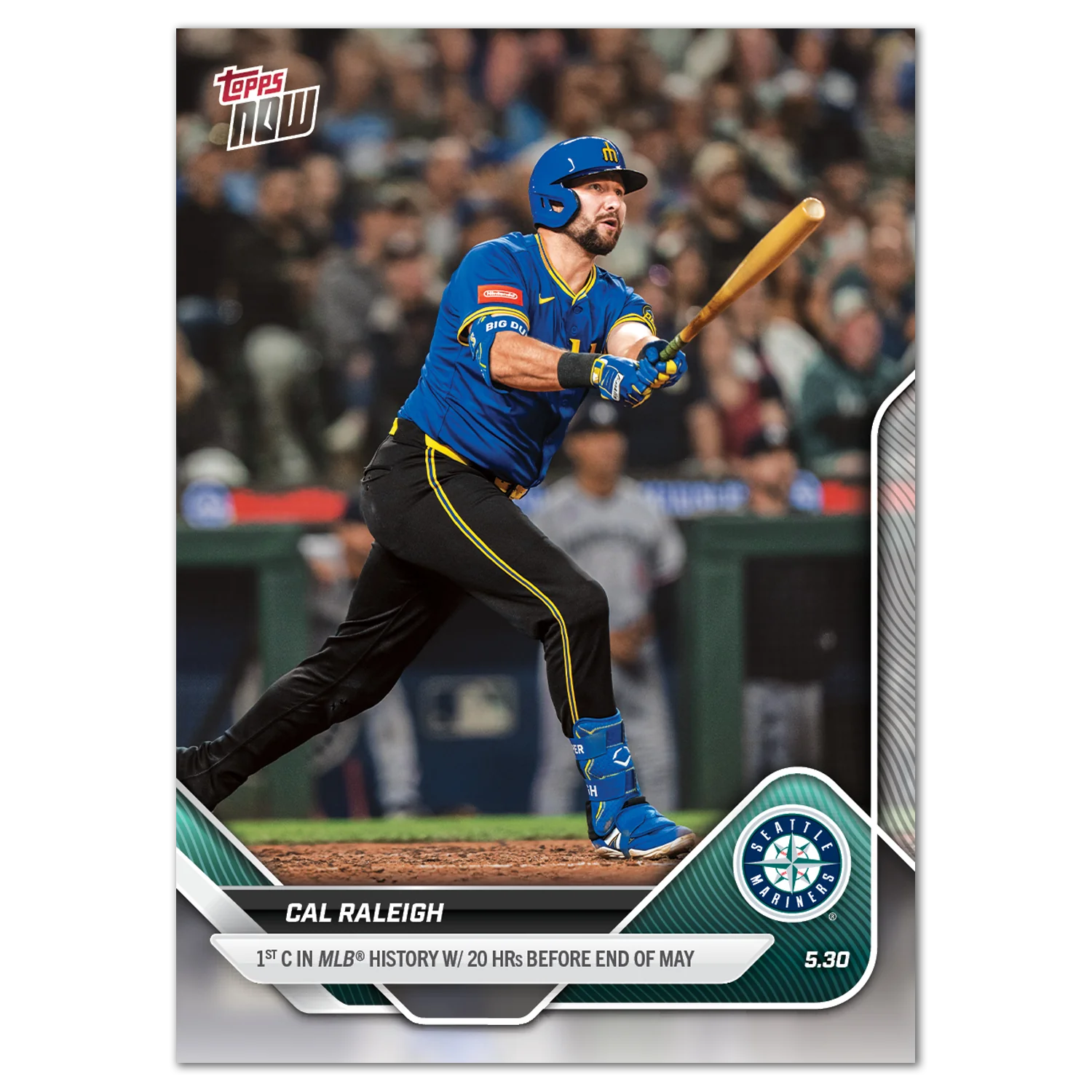 2025 Topps Now #237 Cal Raleigh