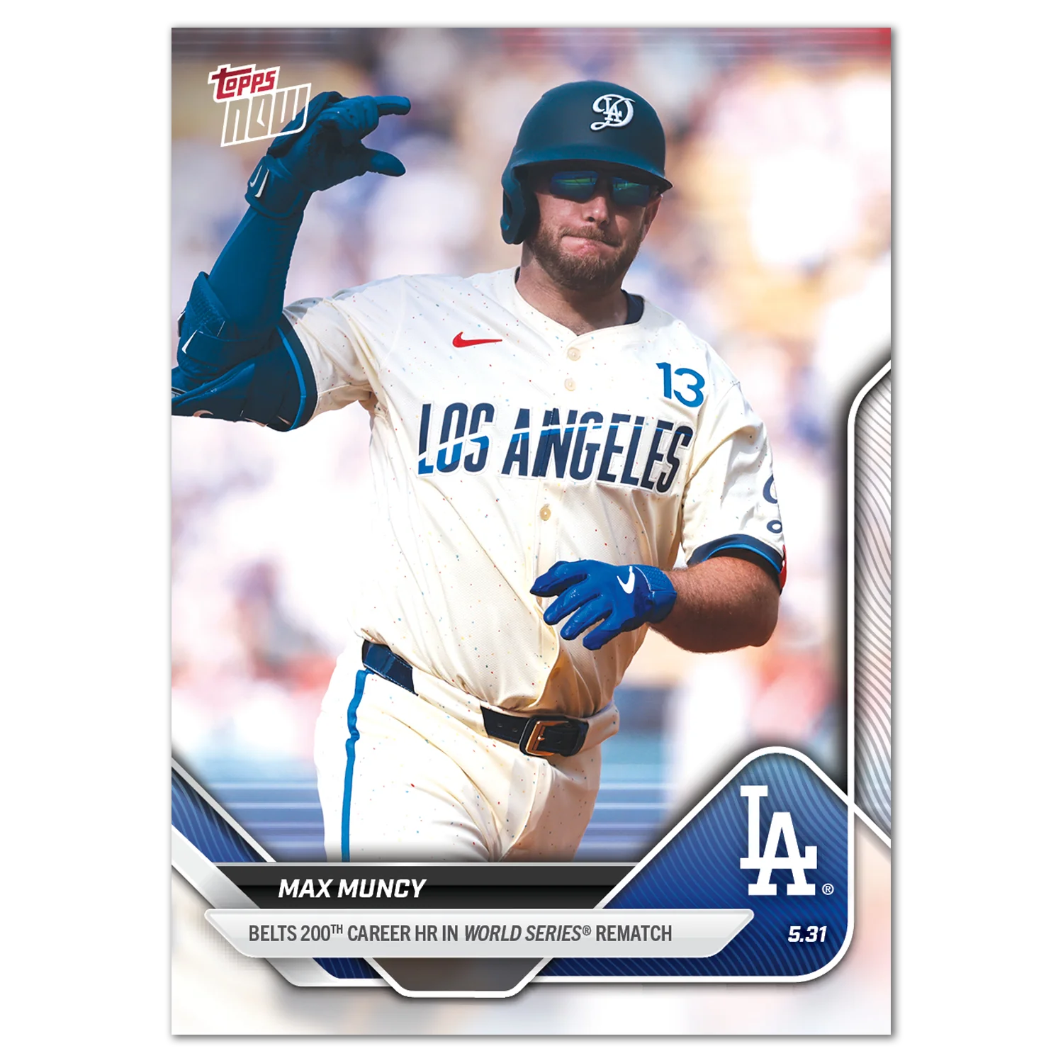 2025 Topps Now #242 Max Muncy