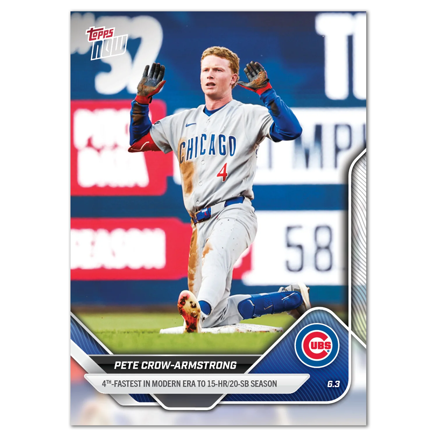 2025 Topps Now #253 Pete Crow-Armstrong