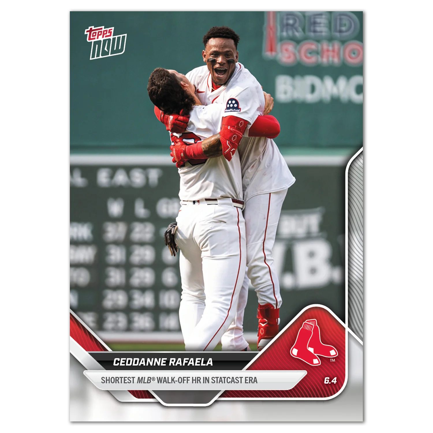 2025 Topps Now #254 Ceddanne Rafaela