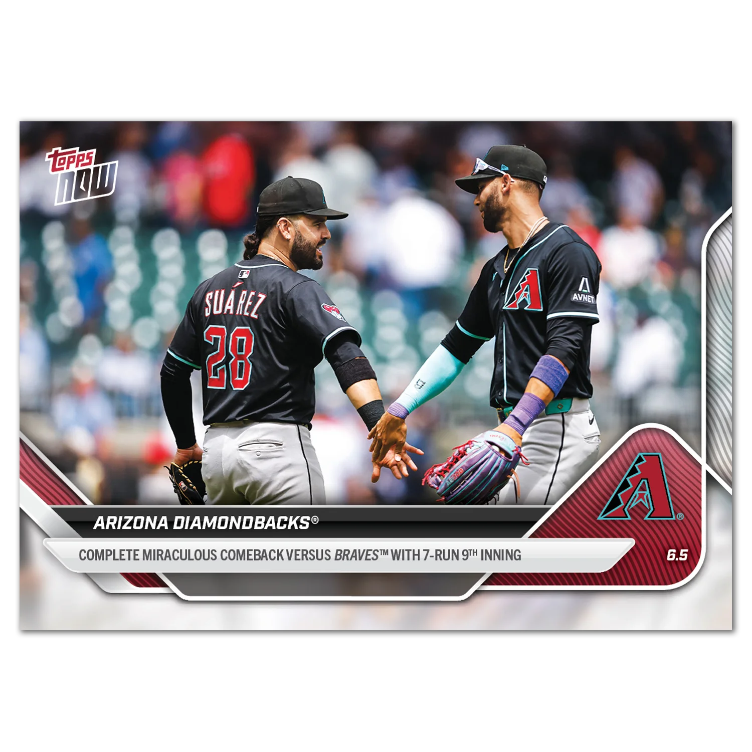 2025 Topps Now #257 Arizona Diamondbacks