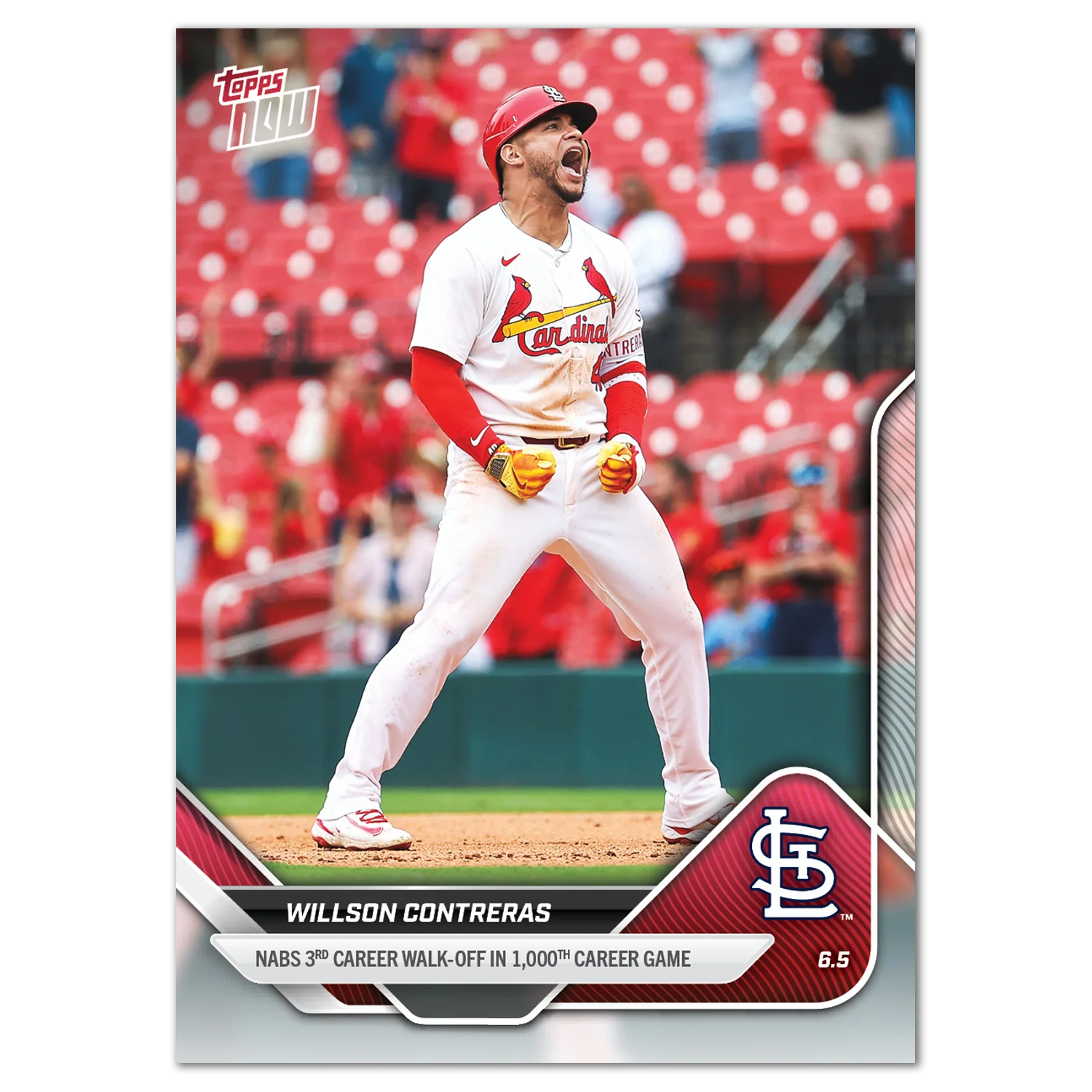 2025 Topps Now #260 Willson Contreras