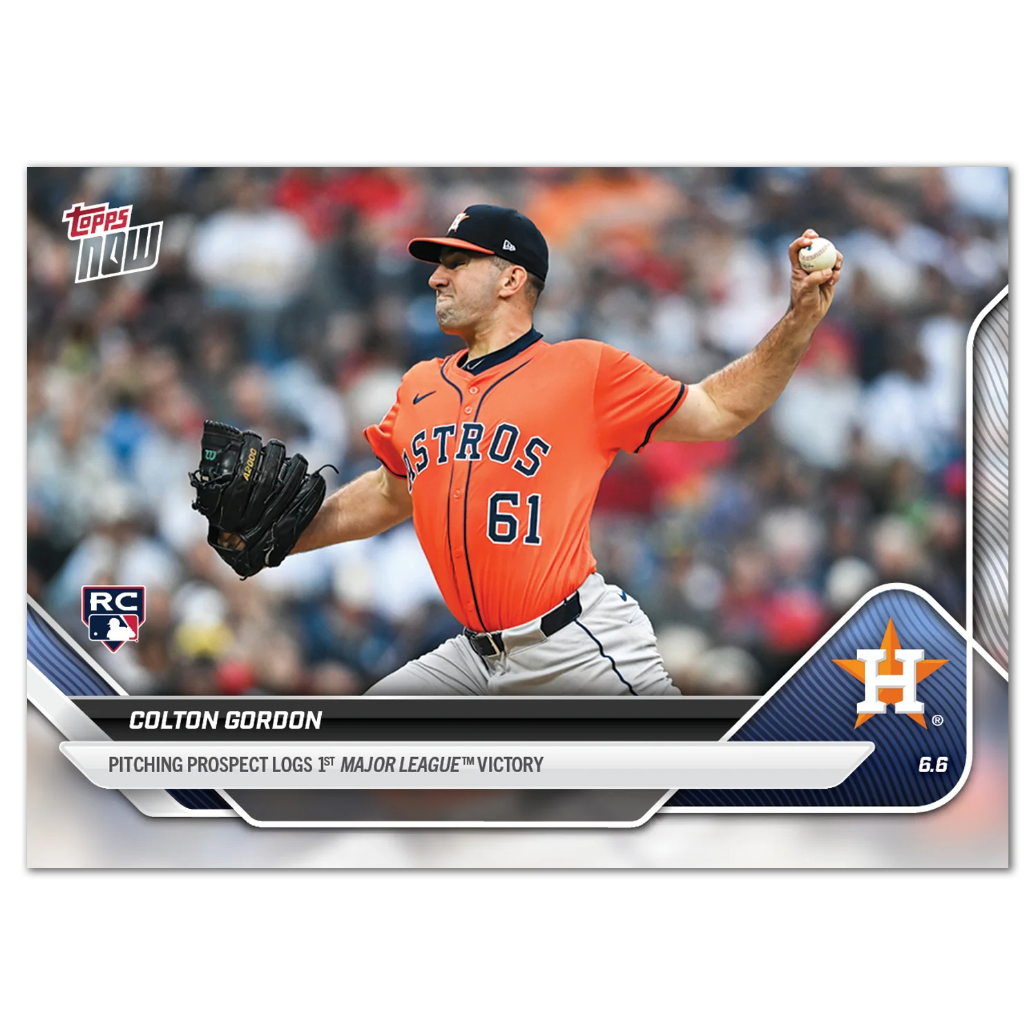 2025 Topps Now #264 Colton Gordon