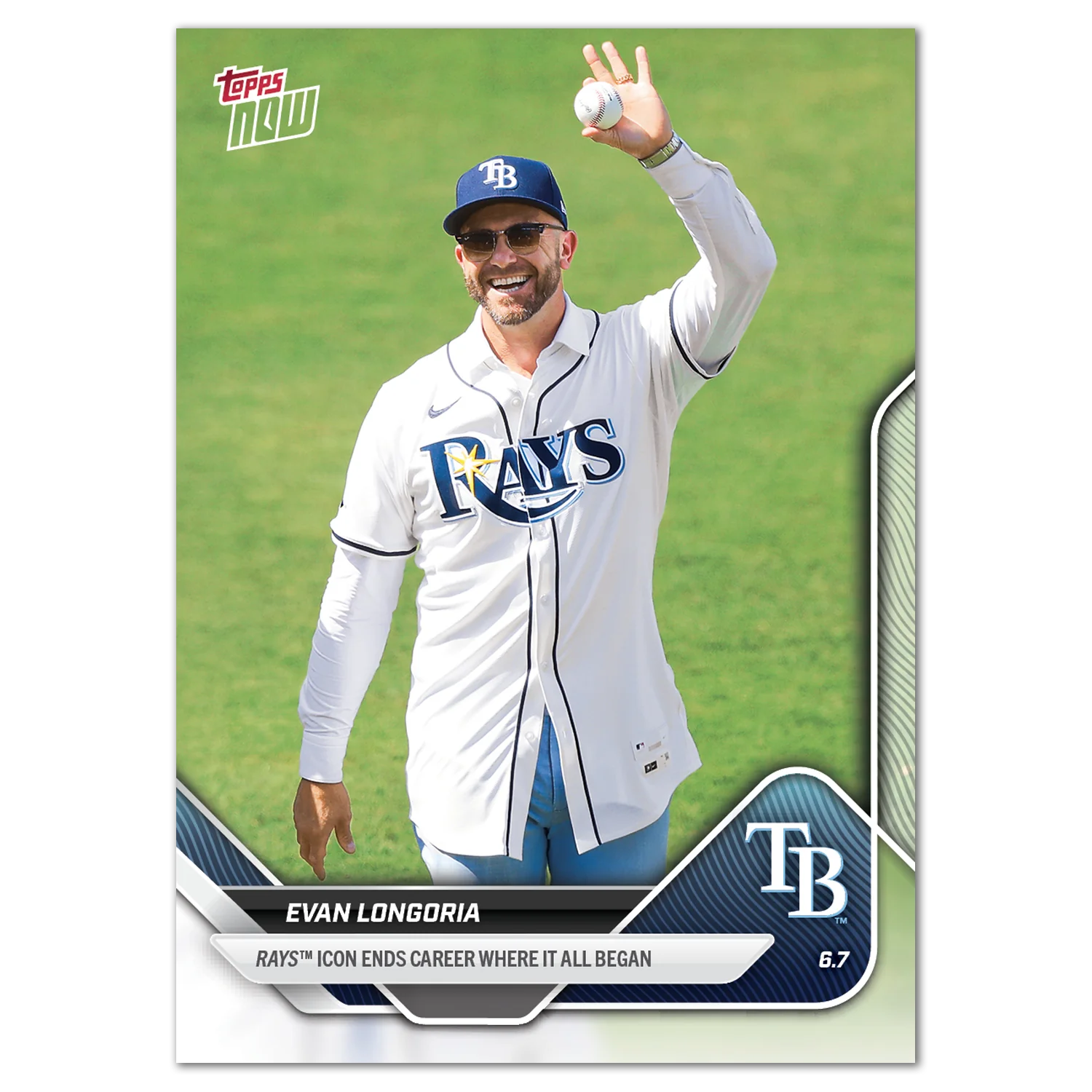 2025 Topps Now #267 Evan Longoria
