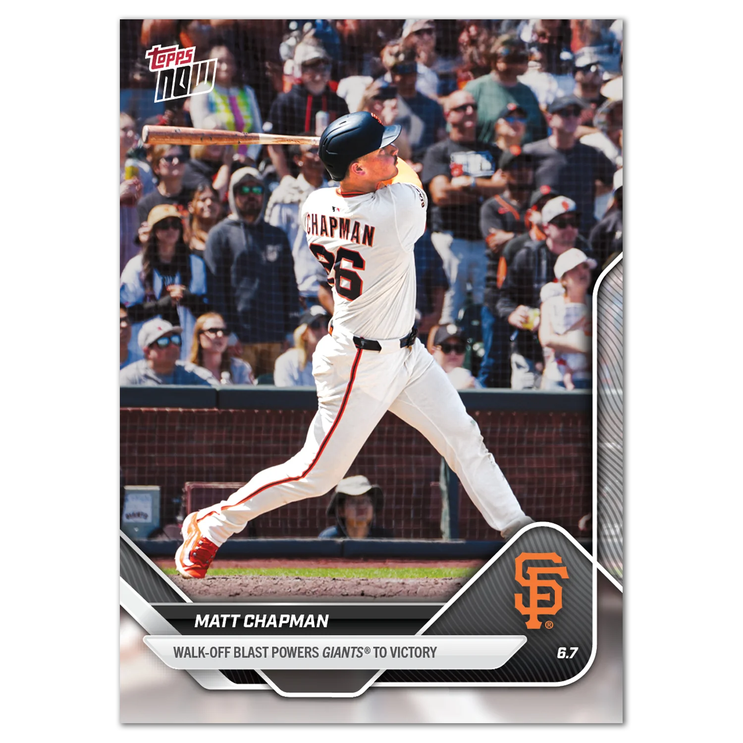 2025 Topps Now #268 Matt Chapman