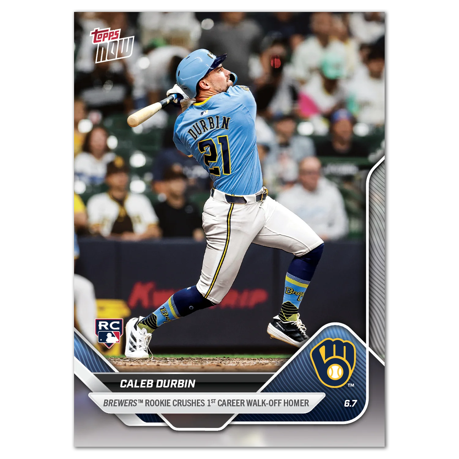 2025 Topps Now #269 Caleb Durbin
