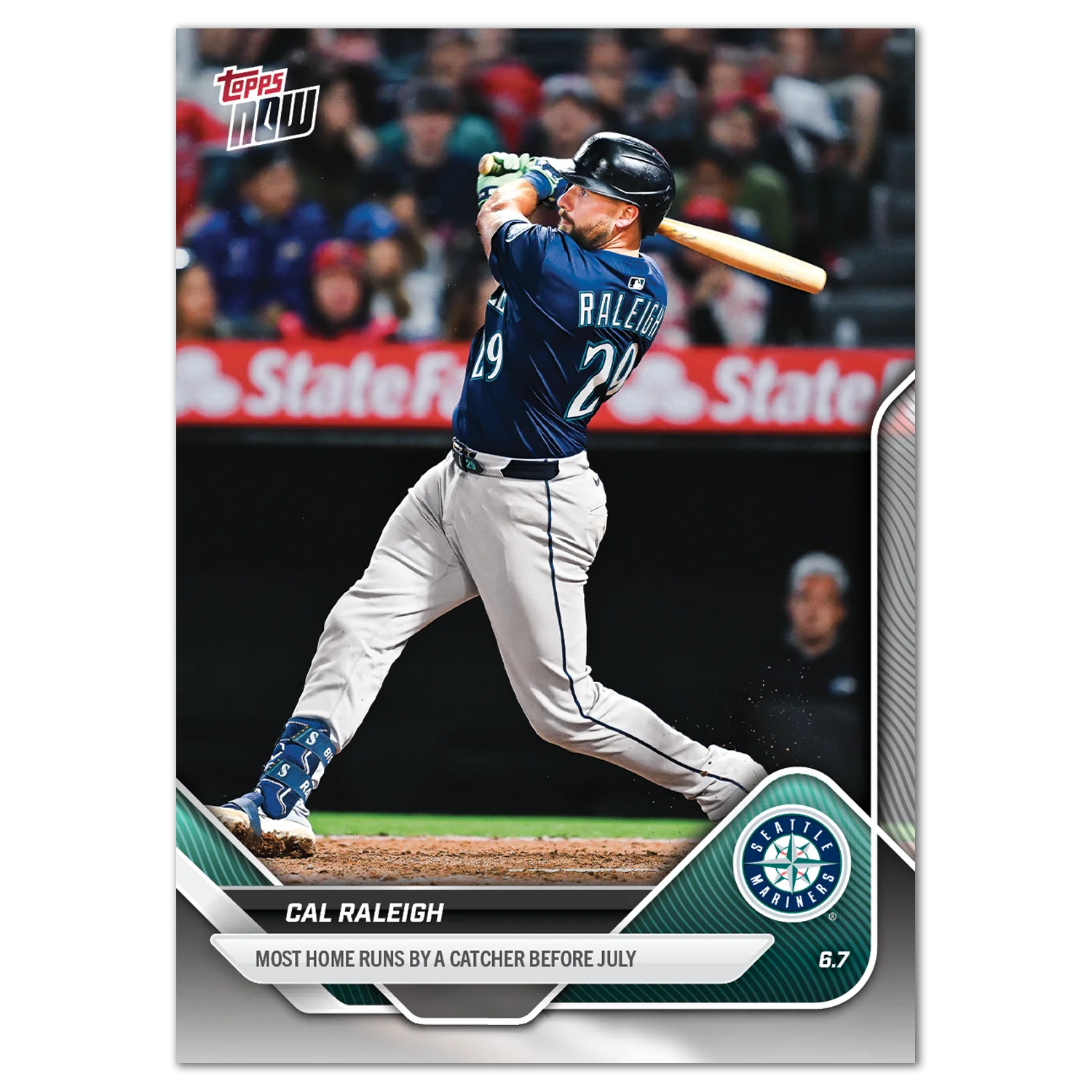 2025 Topps Now #270 Cal Raleigh