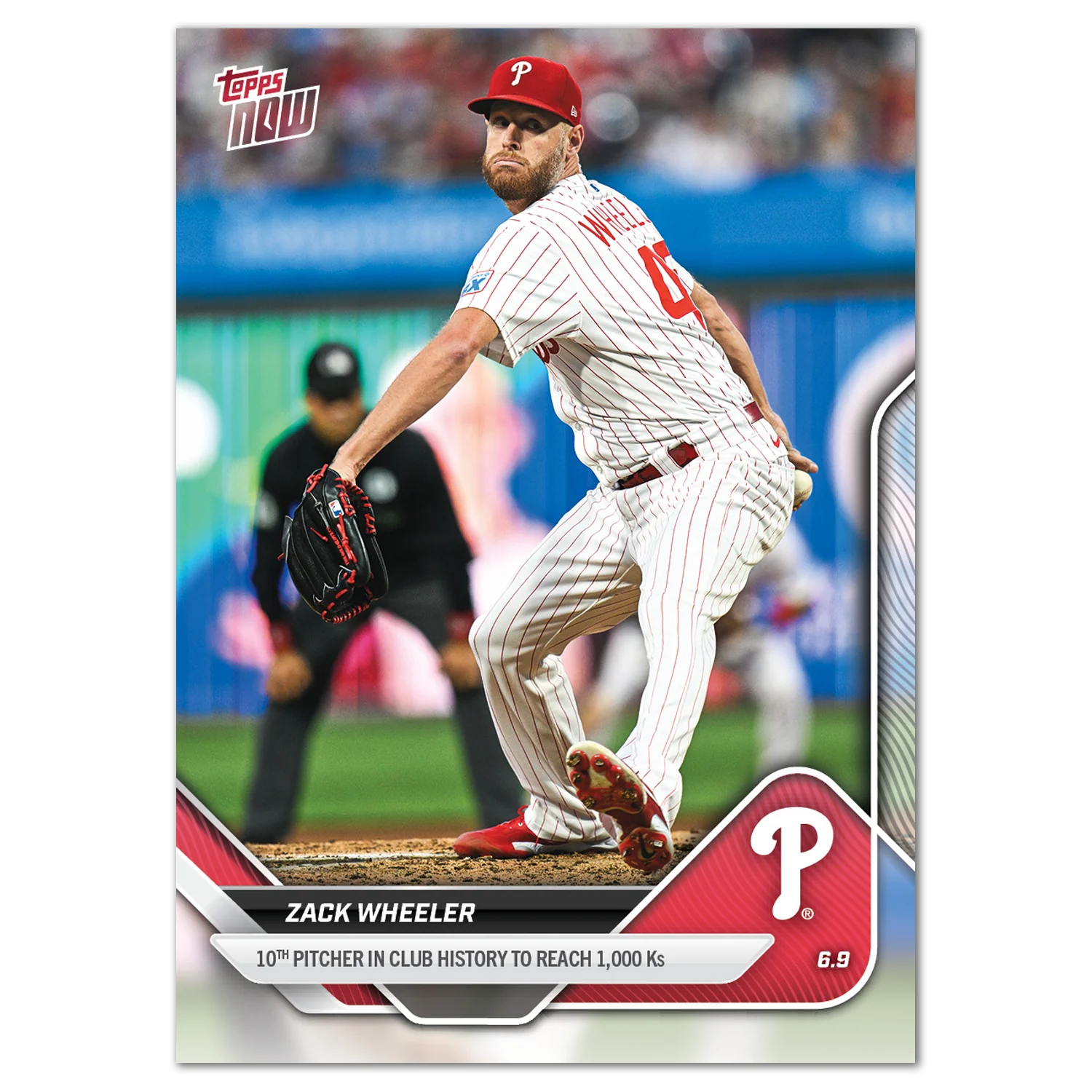 2025 Topps Now #278 Zack Wheeler