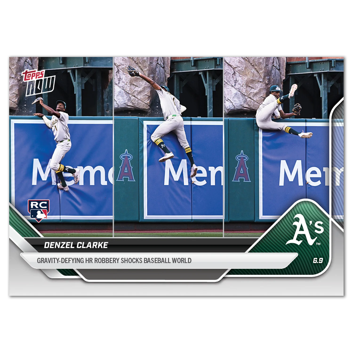 2025 Topps Now #283 Denzel Clarke