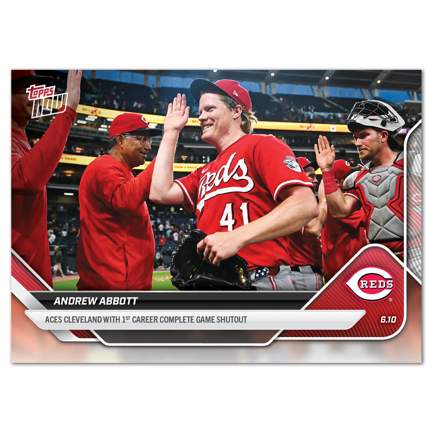 2025 Topps Now #284 Andrew Abbott