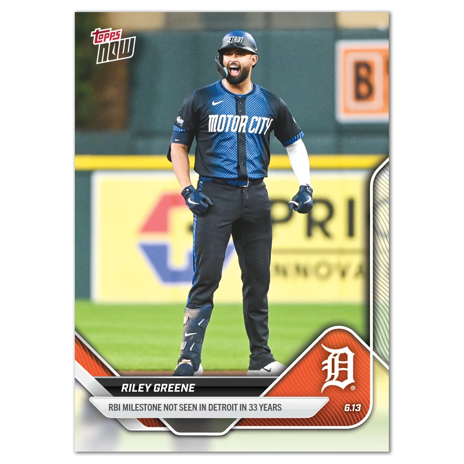 2025 Topps Now #293 Riley Greene