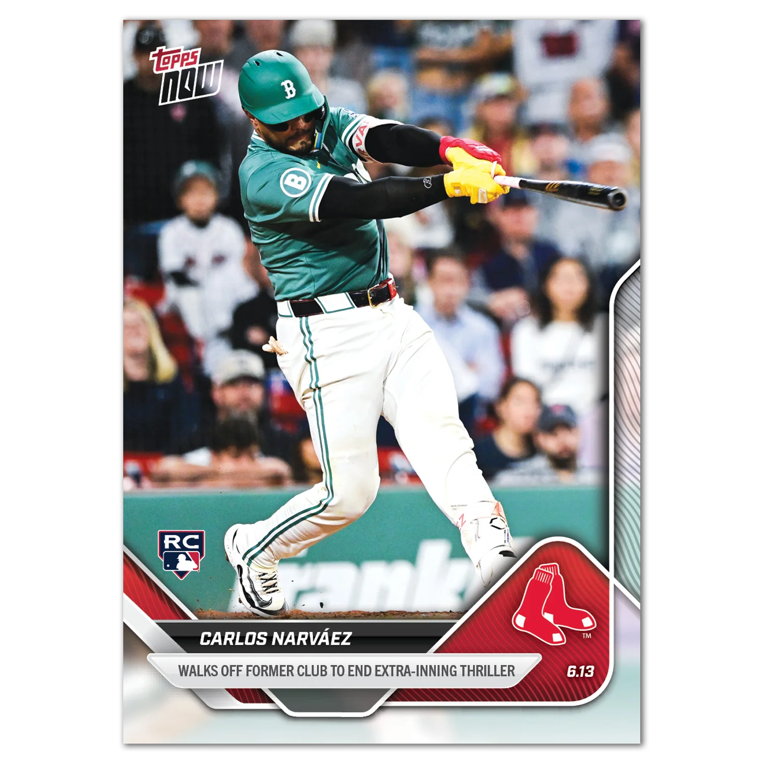 2025 Topps Now #294 Carlos Narváez