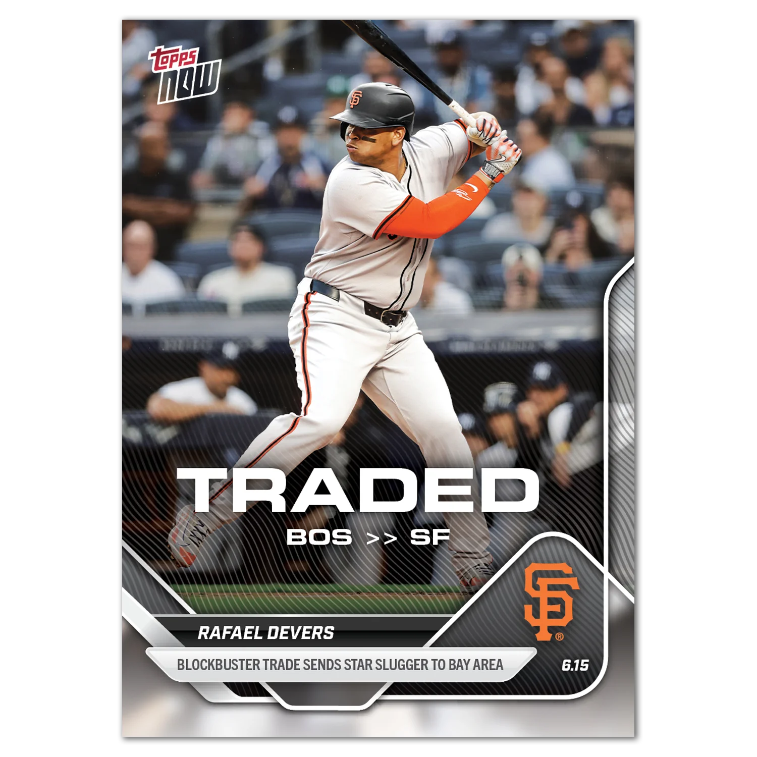 2025 Topps Now #303 Rafael Devers