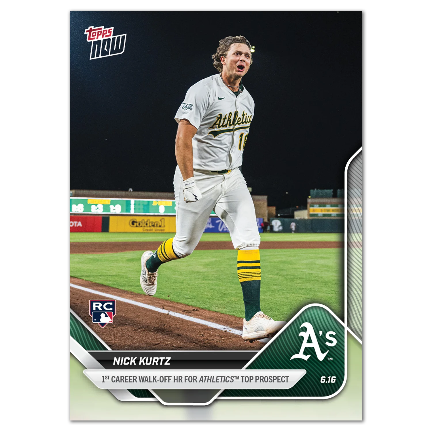 2025 Topps Now #306 Nick Kurtz