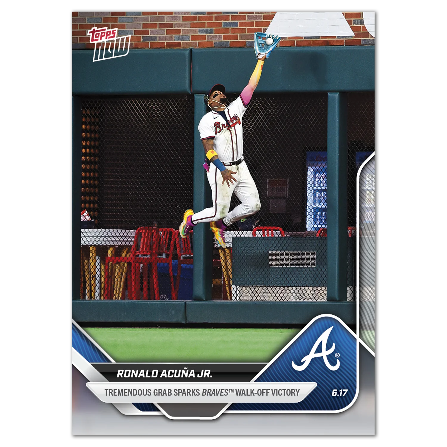 2025 Topps Now #309 Ronald Acuña Jr.