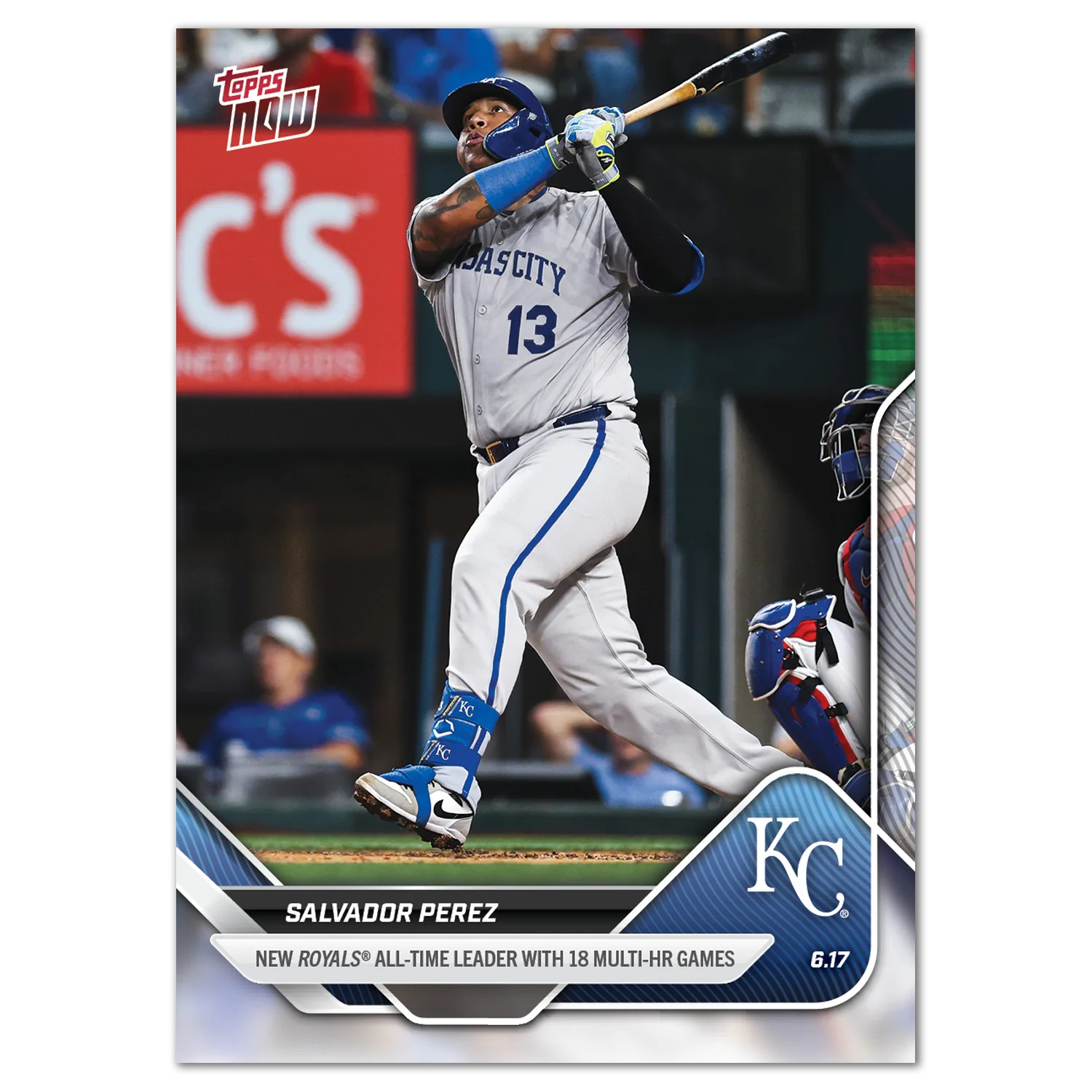 2025 Topps Now #310 Salvador Perez