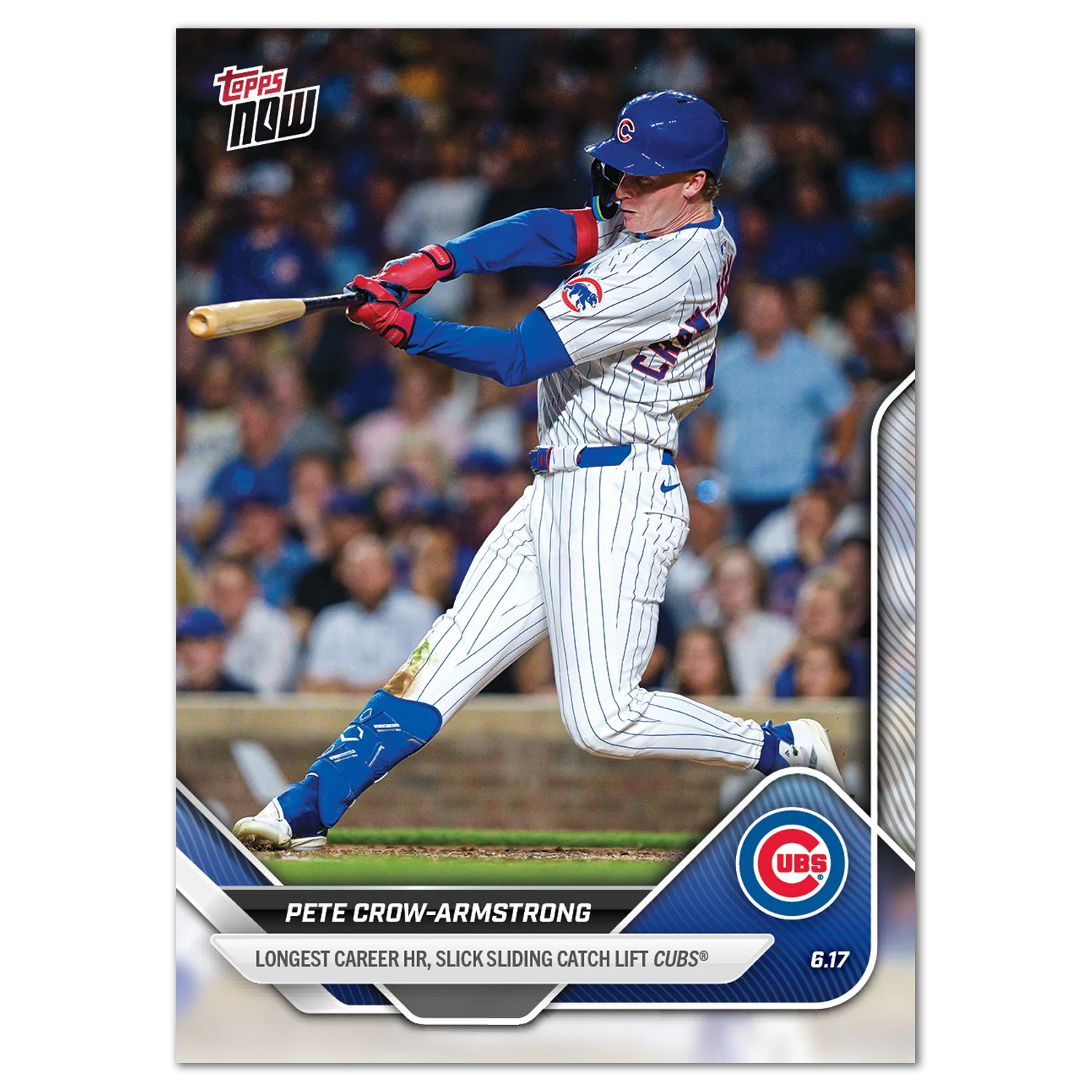2025 Topps Now #311 Pete Crow-Armstrong