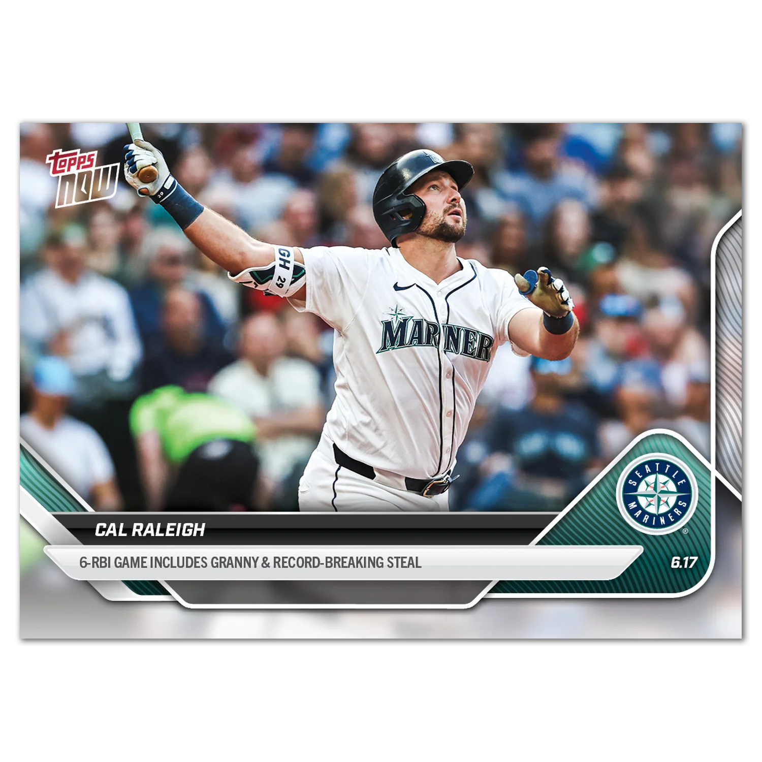 2025 Topps Now #312 Cal Raleigh
