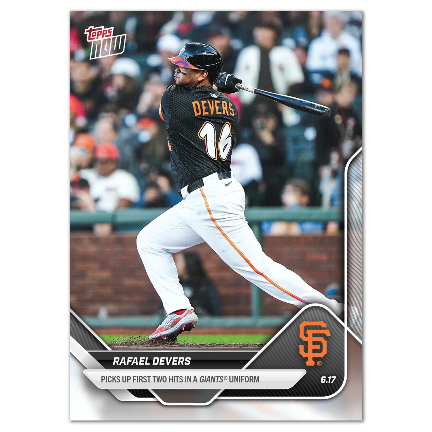 2025 Topps Now #313 Rafael Devers