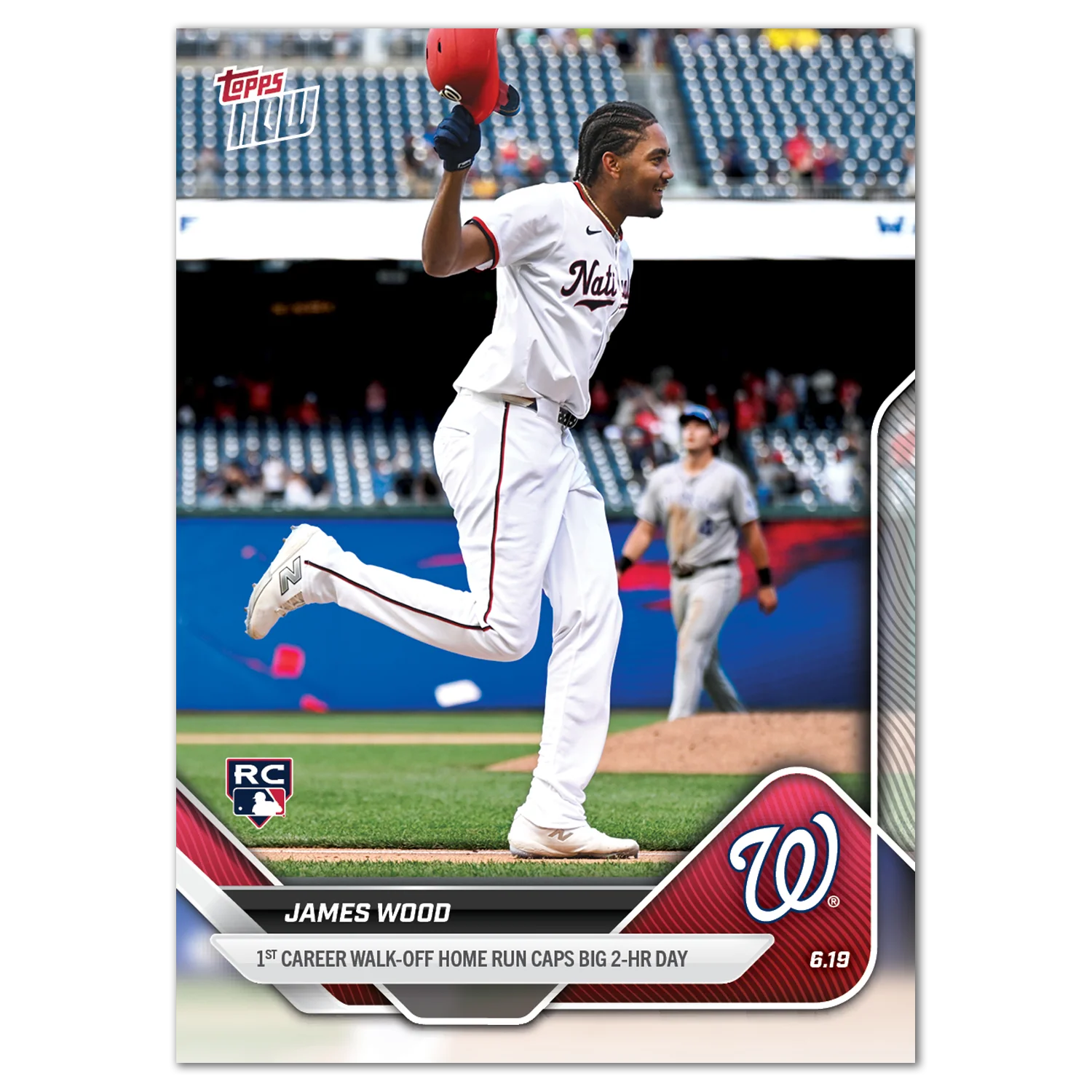 2025 Topps Now #318 James Wood
