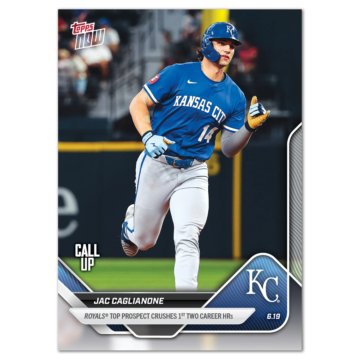 2025 Topps Now #320 Jac Caglianone