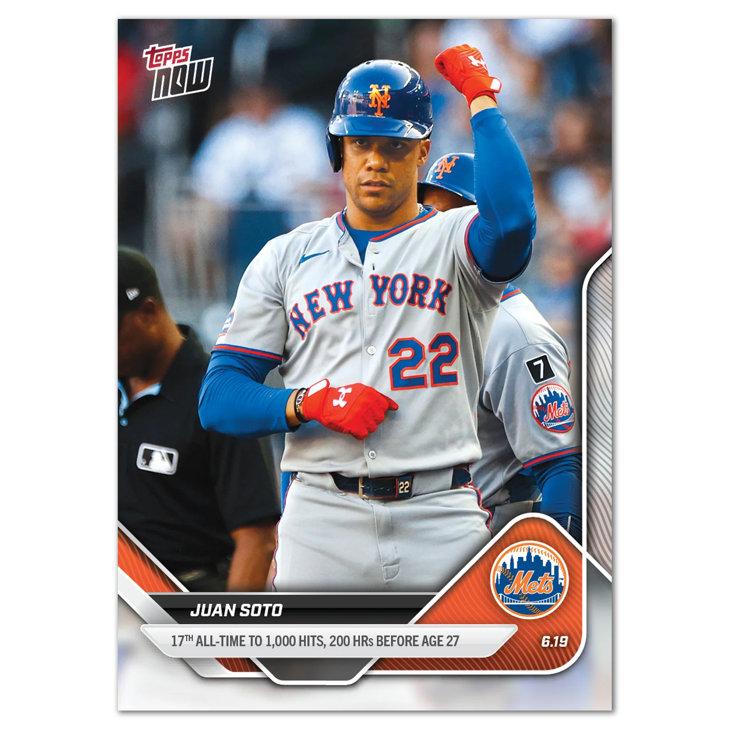 2025 Topps Now #321 Juan Soto