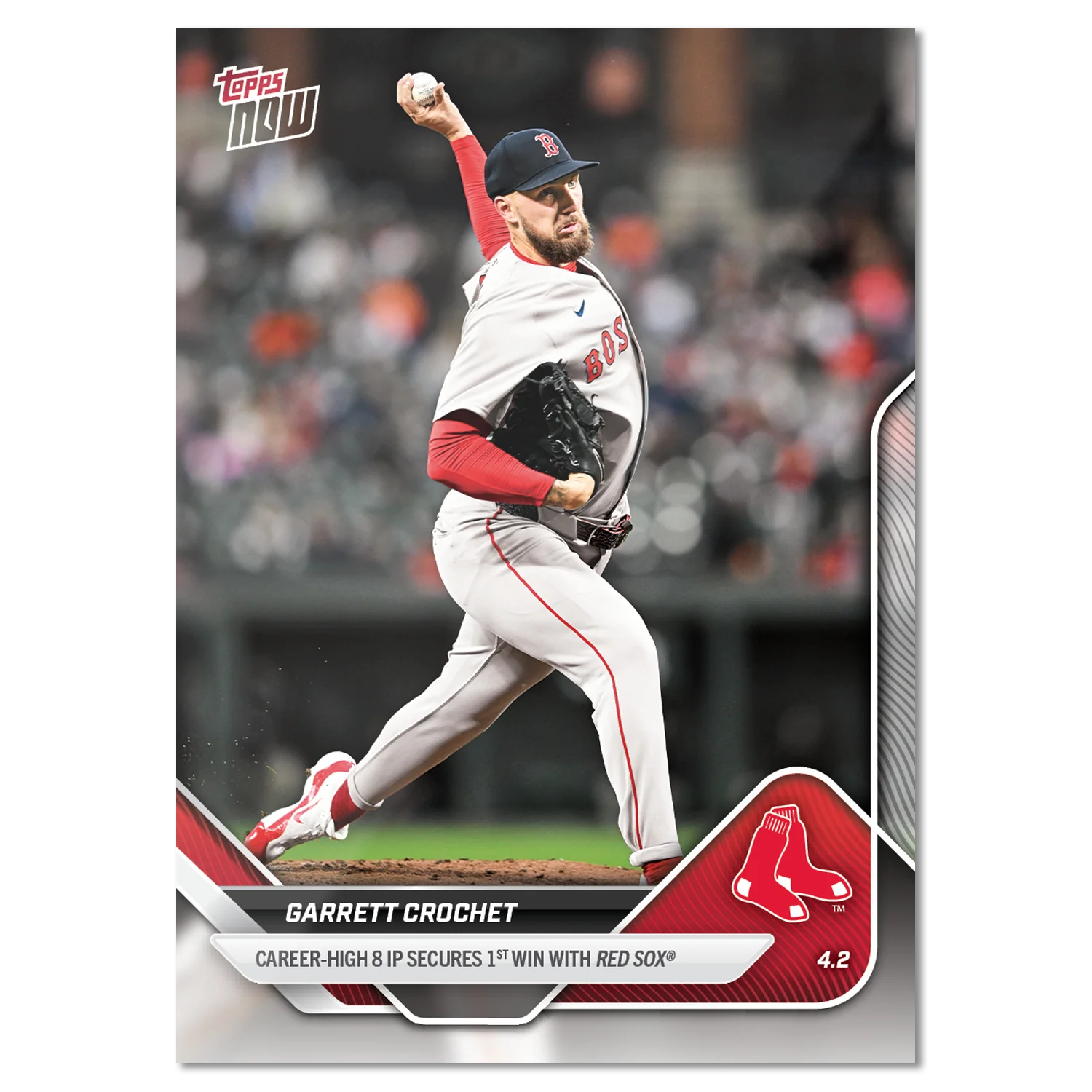 2025 Topps Now #33 Garrett Crochet