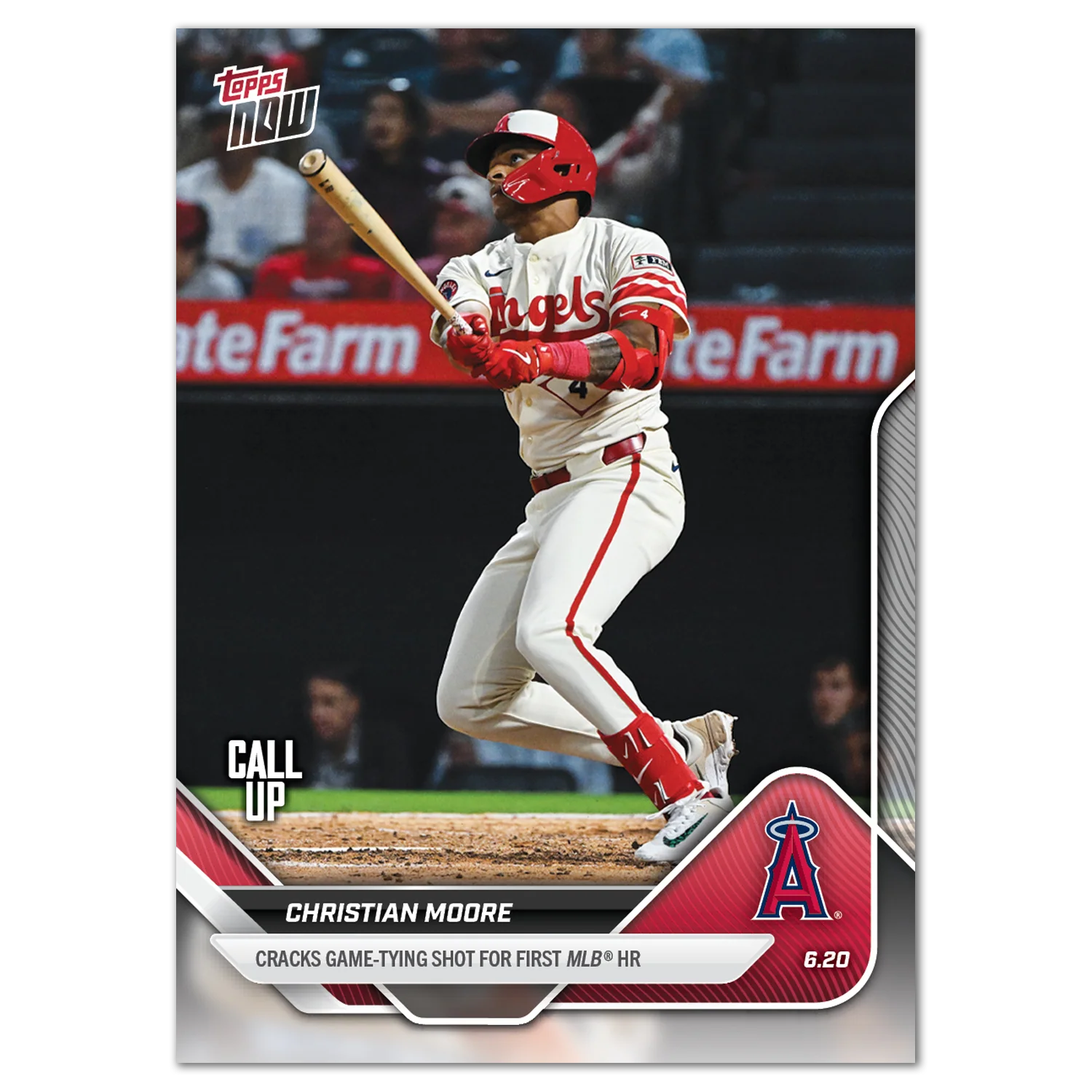 2025 Topps Now #330 Christian Moore