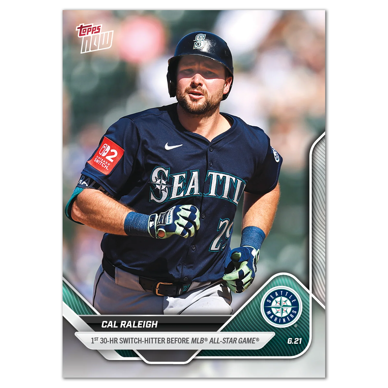 2025 Topps Now #331 Cal Raleigh