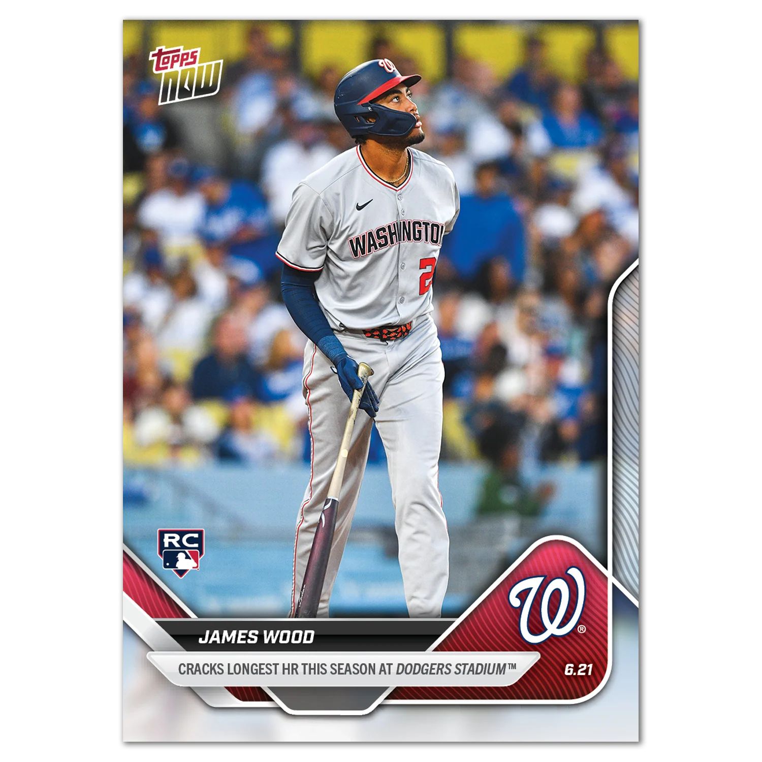2025 Topps Now #335 James Wood
