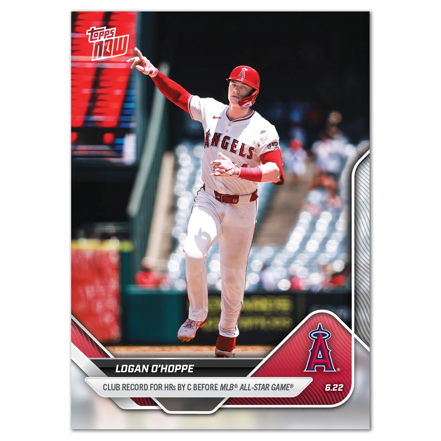 2025 Topps Now #337 Logan O'Hoppe