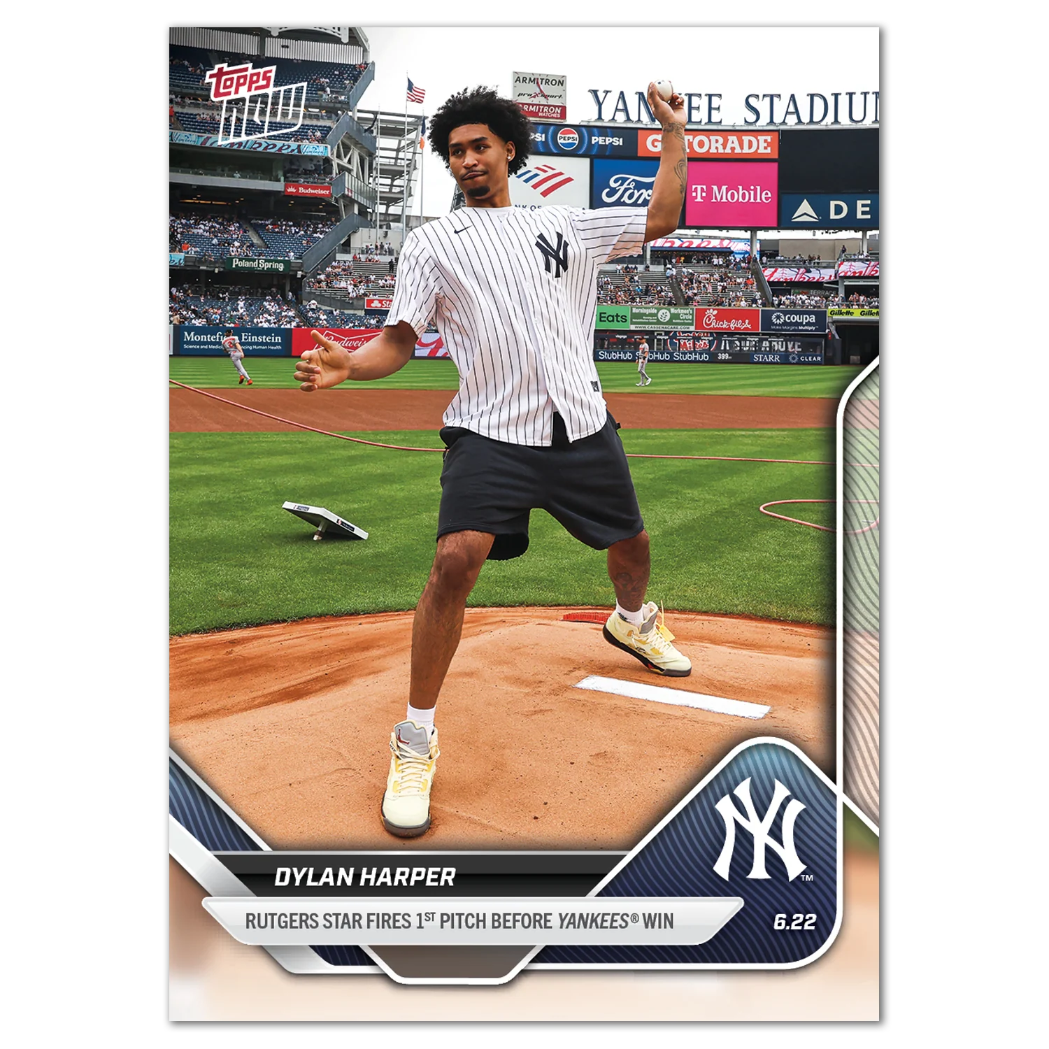 2025 Topps Now #340 Dylan Harper